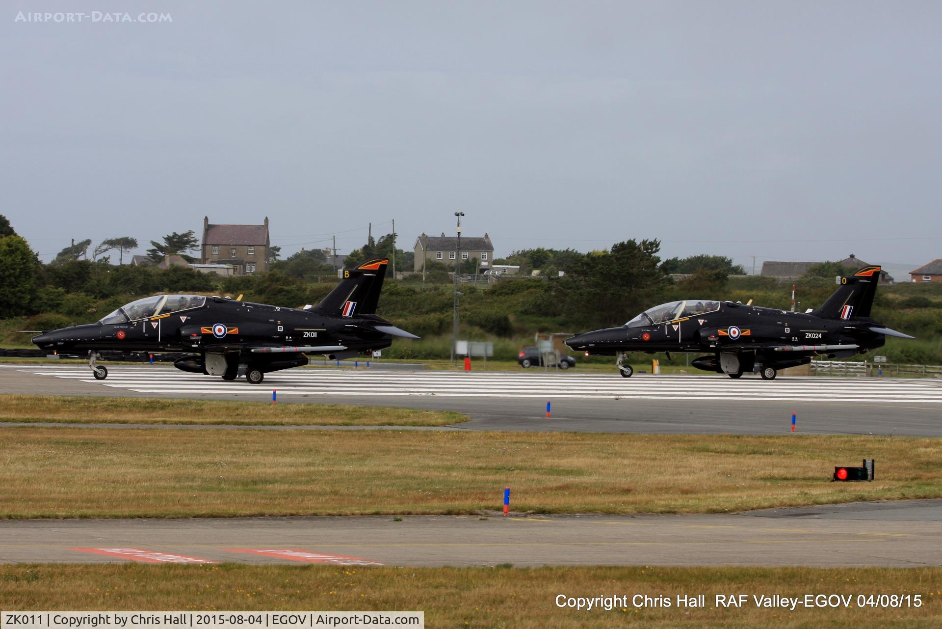 ZK011, 2006 British Aerospace Hawk T2 C/N RT002/1240, RAF IV Sqn