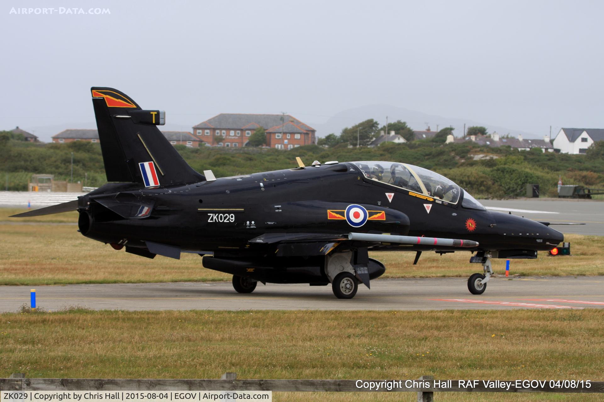 ZK029, 2009 British Aerospace Hawk T2 C/N RT020/1258, RAF IV Sqn