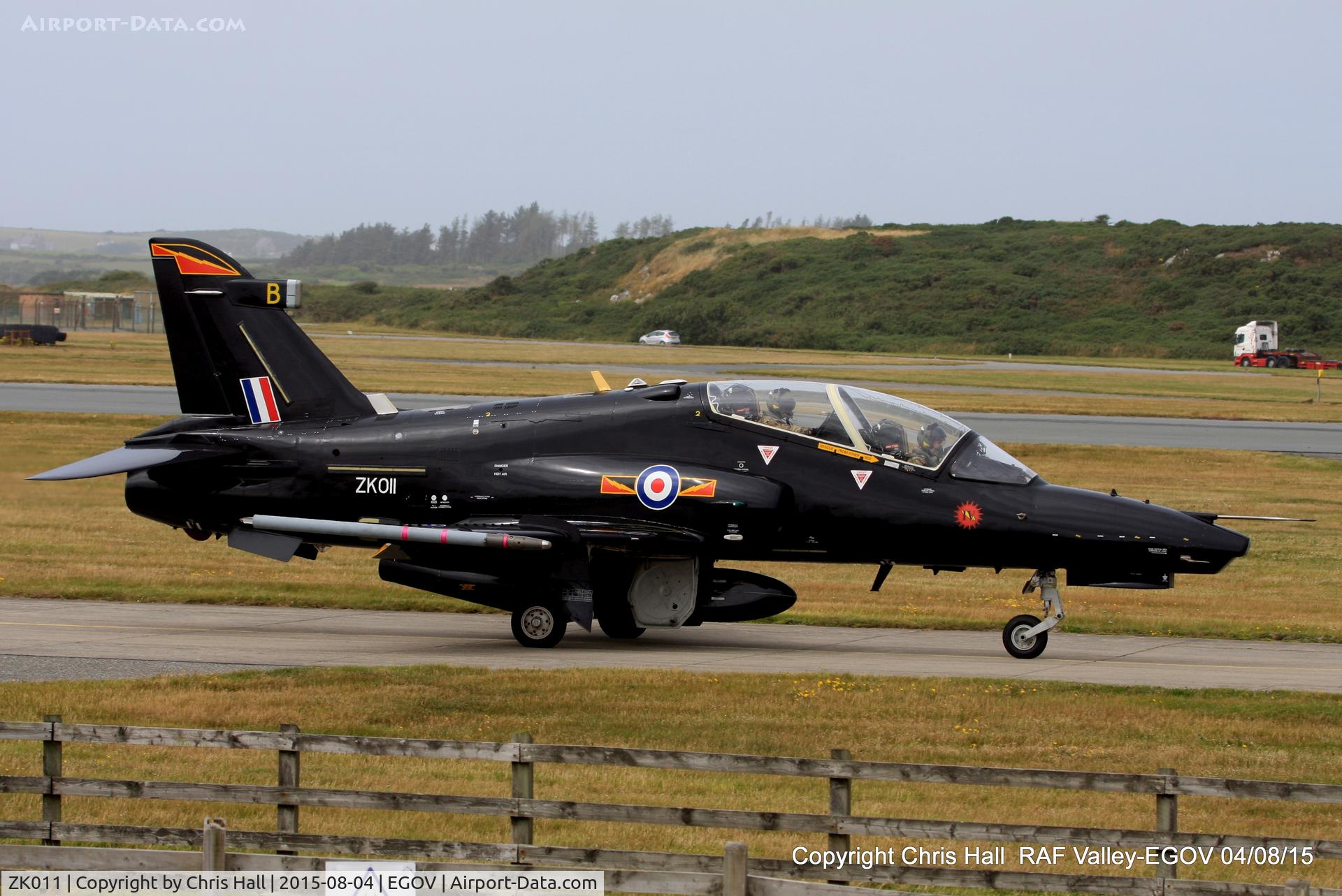 ZK011, 2006 British Aerospace Hawk T2 C/N RT002/1240, RAF IV Sqn