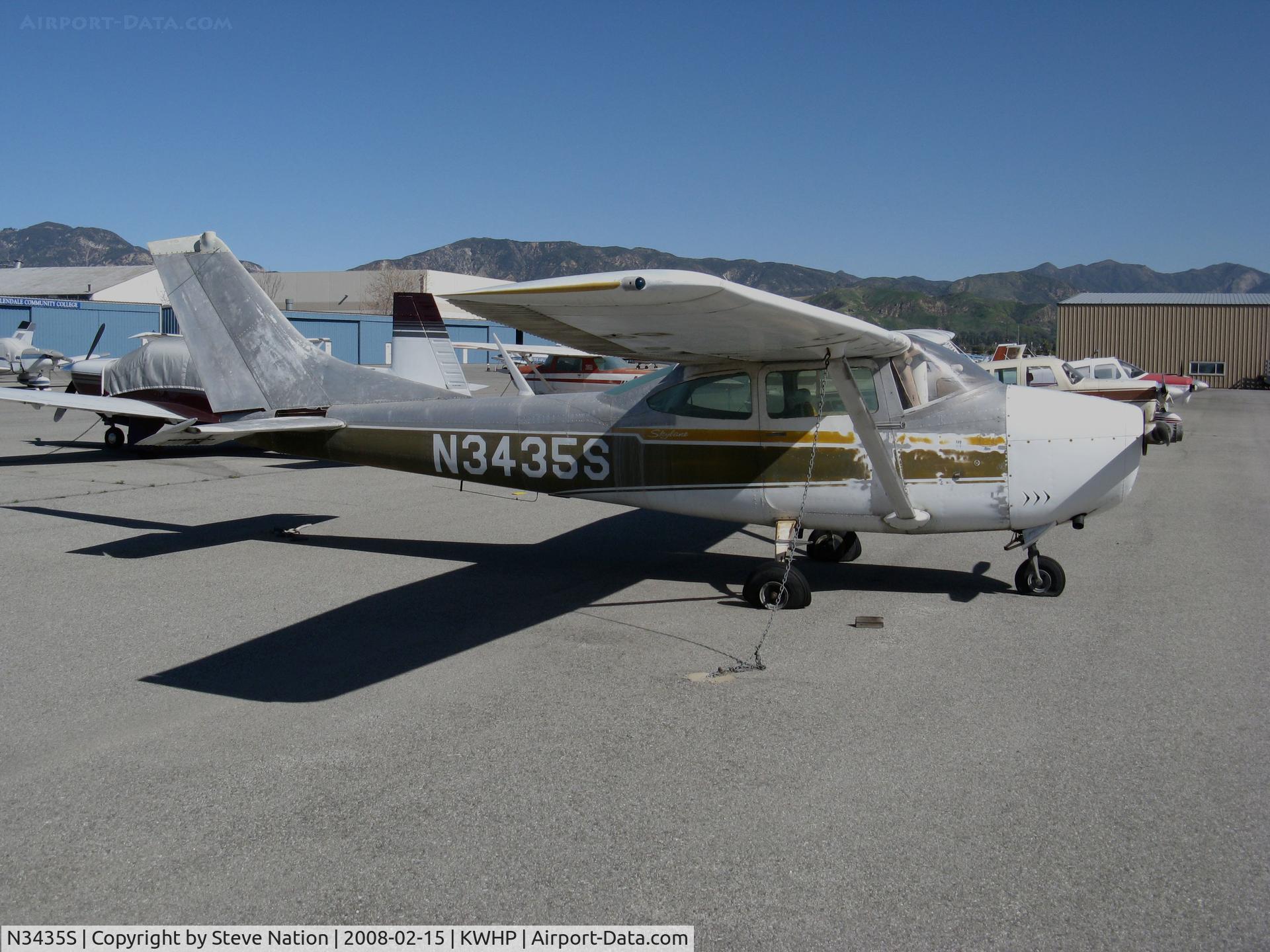 N3435S, 1964 Cessna 182G Skylane C/N 18255835, Locally-based 1964 Cessna 182G Skylane @ Whiteman Airport, Pacoima, CA (now registered to owner in Needles, CA)