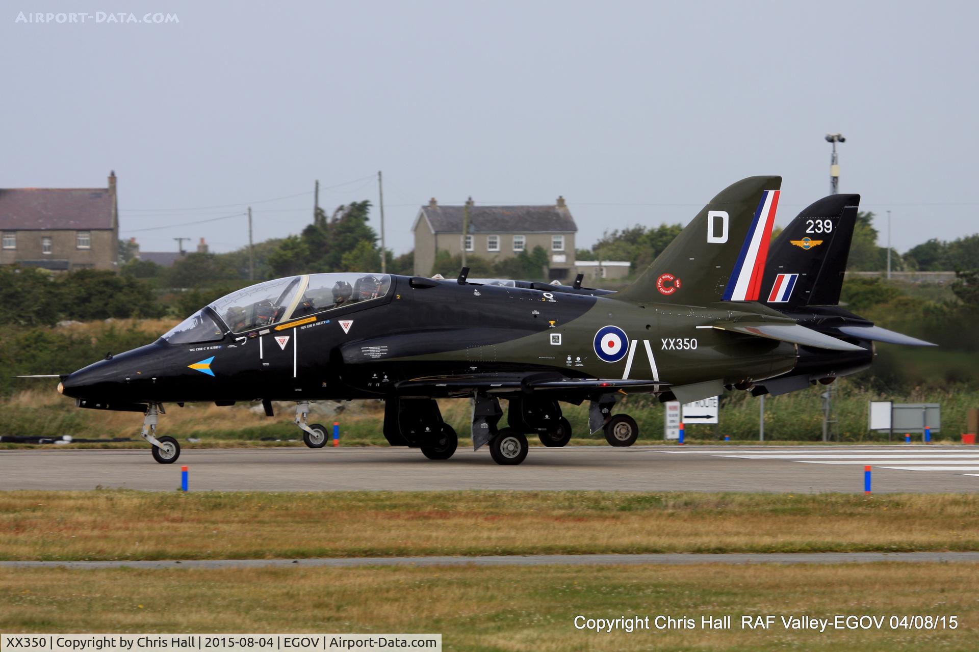 XX350, 1981 Hawker Siddeley Hawk T.1A C/N 199/312174, RAF 208(R) Sqn