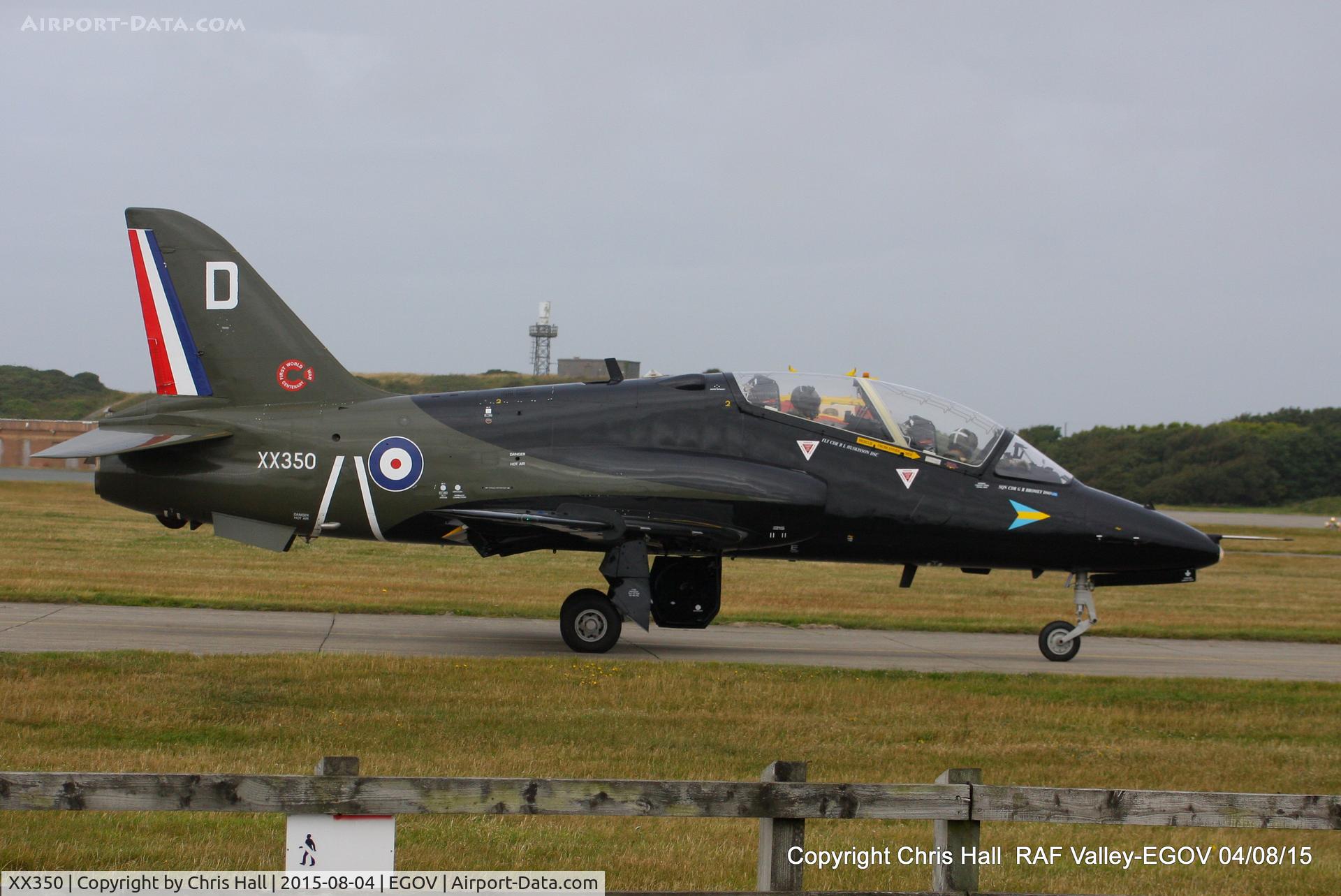XX350, 1981 Hawker Siddeley Hawk T.1A C/N 199/312174, RAF 208(R) Sqn