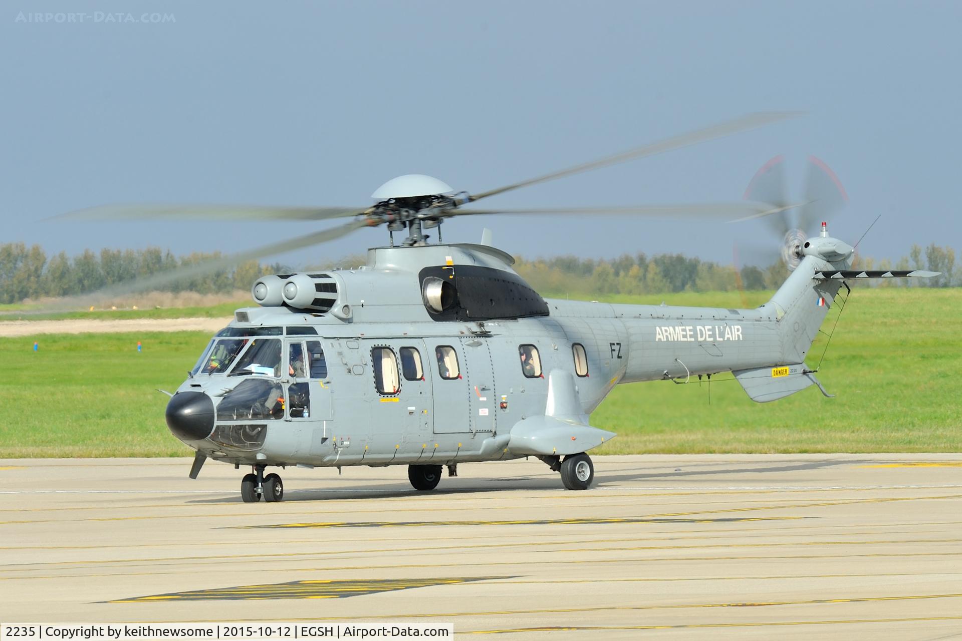 2235, Aérospatiale AS-332L-1 Super Puma Super Puma C/N 2235, Nice visitor.