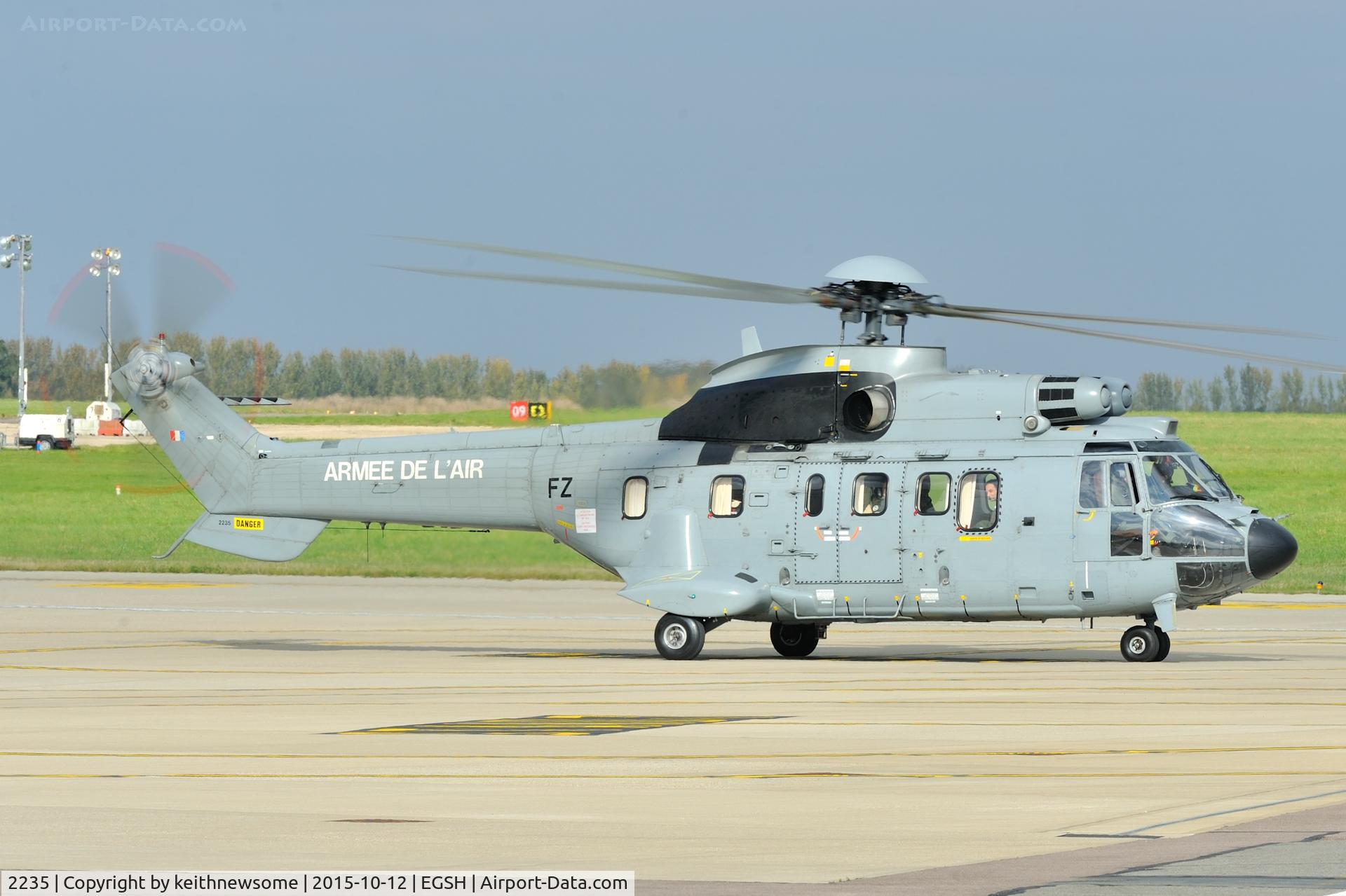 2235, Aérospatiale AS-332L-1 Super Puma Super Puma C/N 2235, Nice visitor.