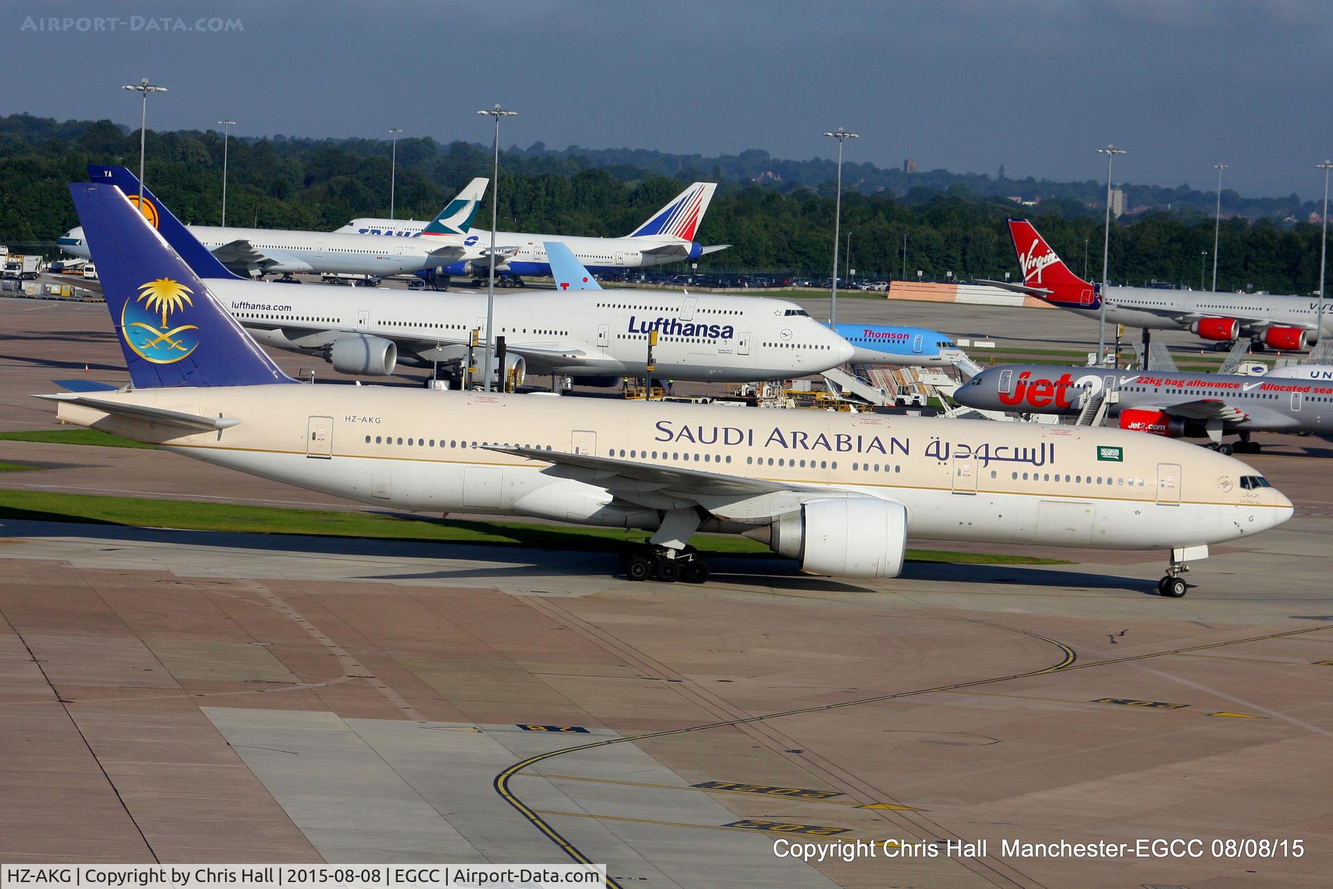 HZ-AKG, 1998 Boeing 777-268/ER C/N 28350, Saudi Arabian Airlines