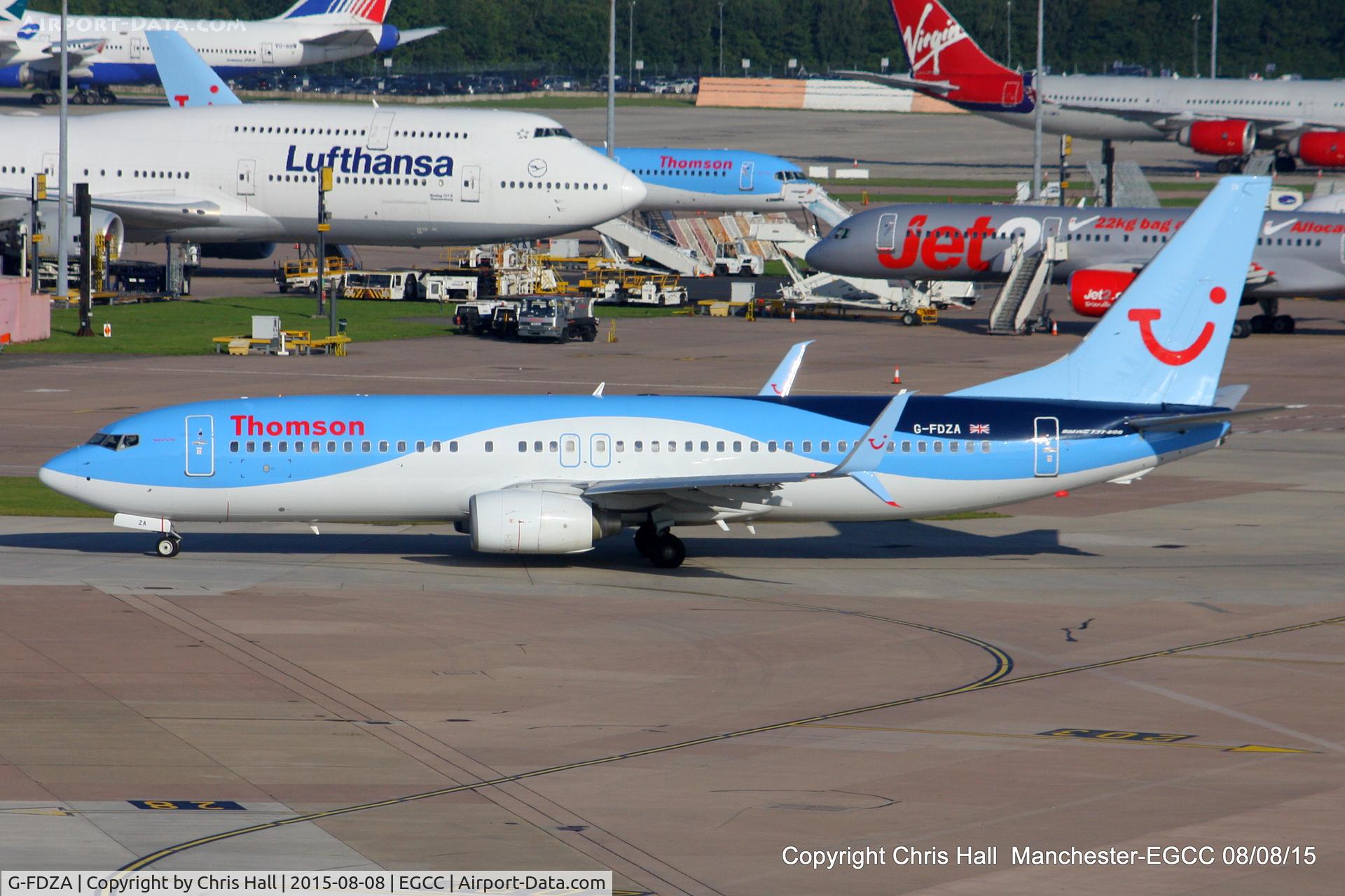 G-FDZA, 2007 Boeing 737-8K5 C/N 35134, Thomson