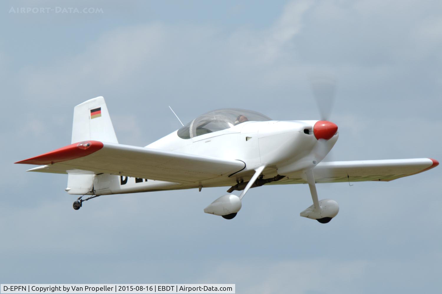 D-EPFN, 2006 Vans RV-7 C/N 4-10204, Van's RV-7 at the Schaffen-Diest fly-in 2015.