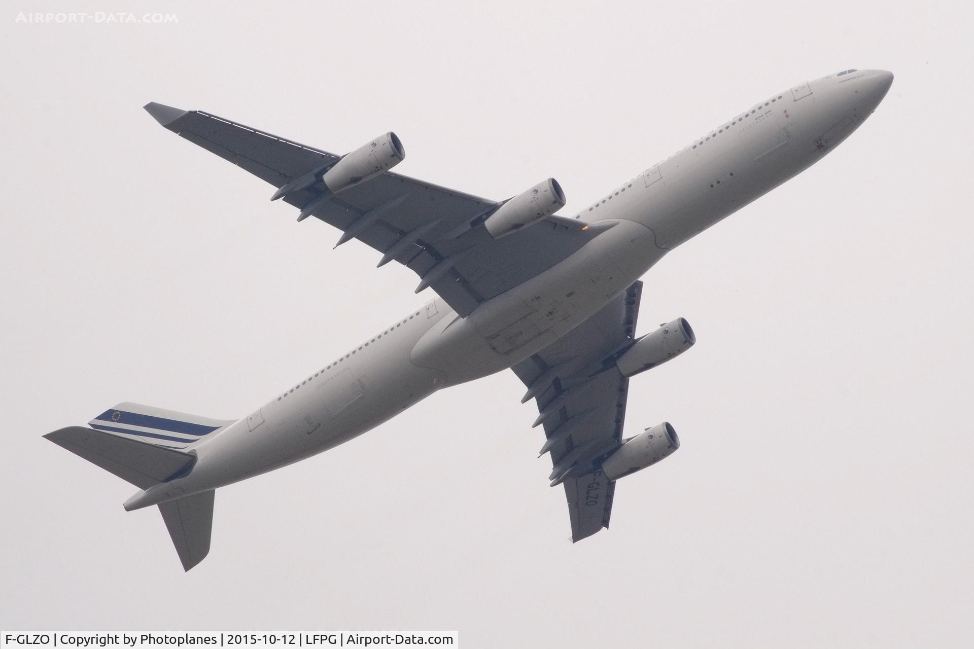 F-GLZO, 1998 Airbus A340-313X C/N 246, CDG take off