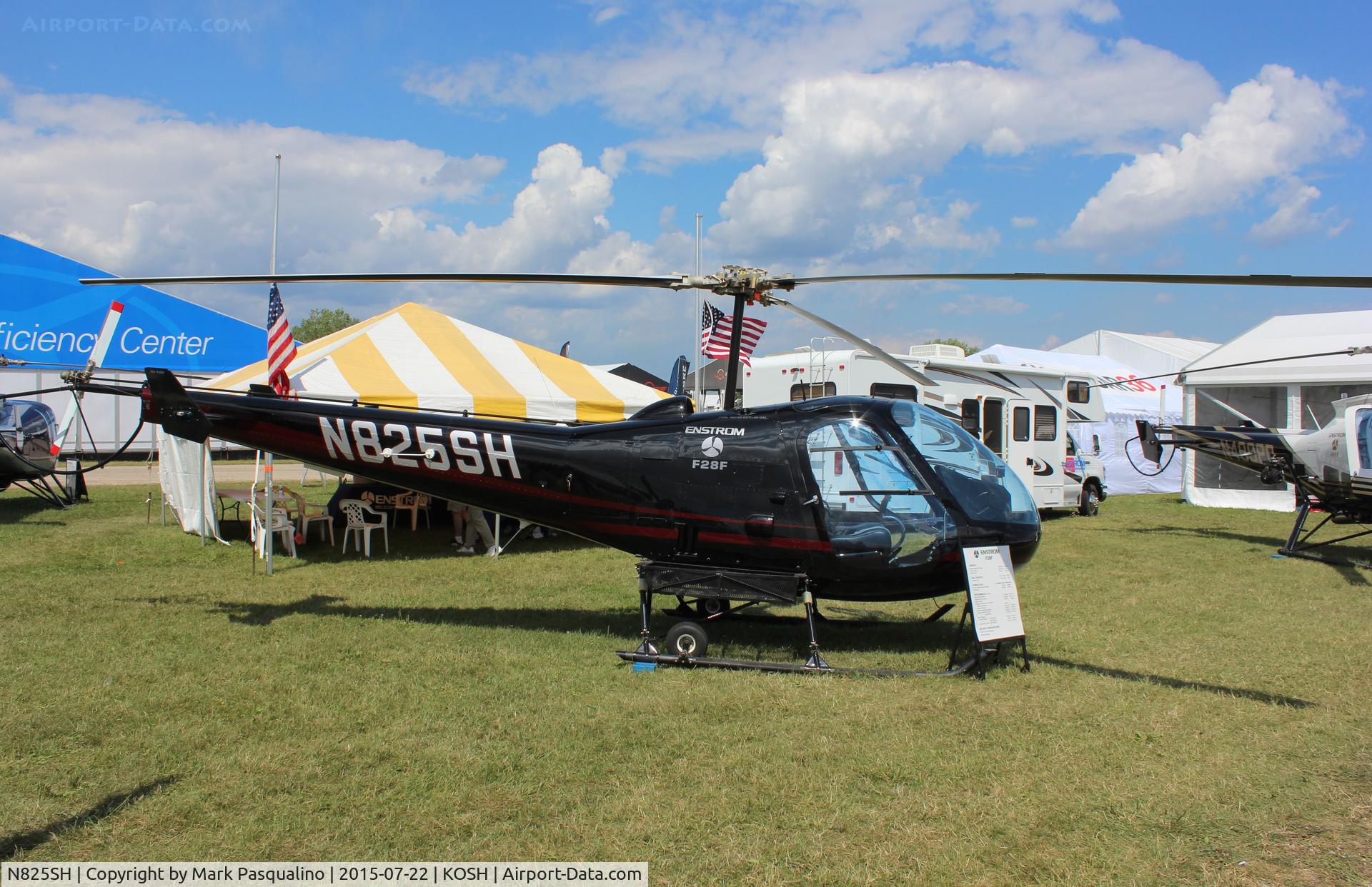 N825SH, 2009 Enstrom F-28F Falcon C/N 827, Enstrom F-28F