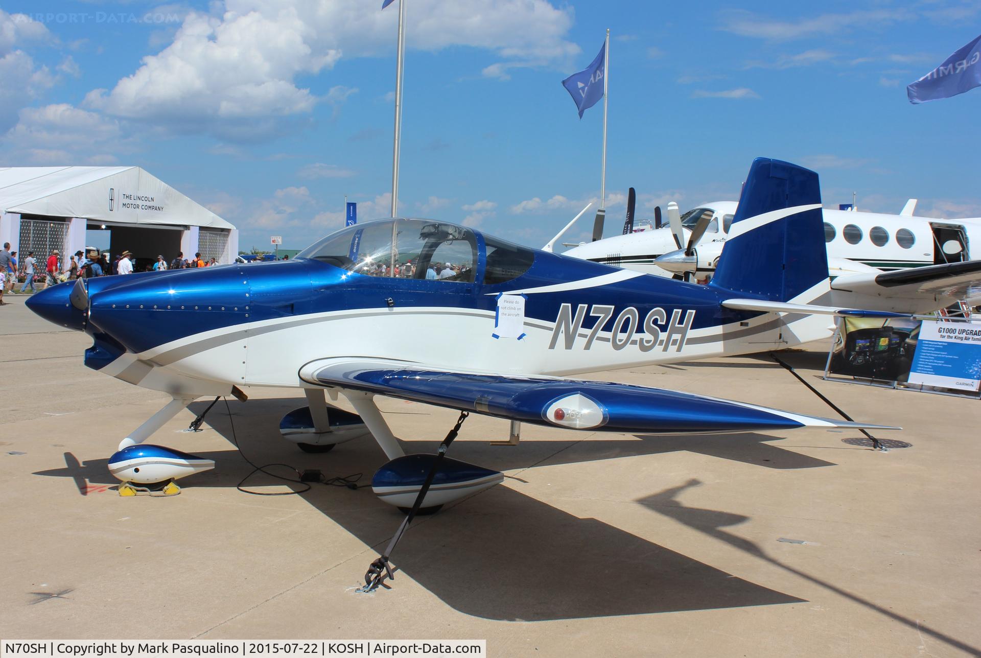 N70SH, Vans RV-7A C/N 71108, Vans RV-7A