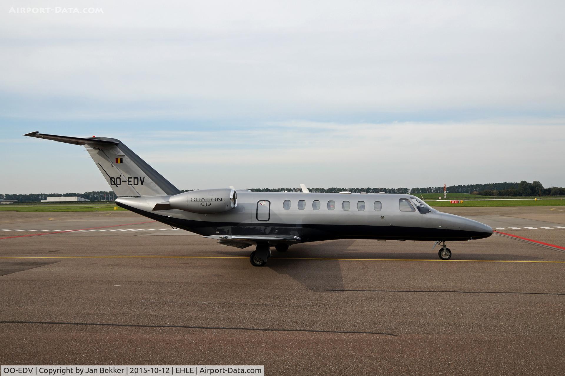 OO-EDV, 2007 Cessna 525B CitationJet CJ3 C/N 525B-0200, Lelystad Airport