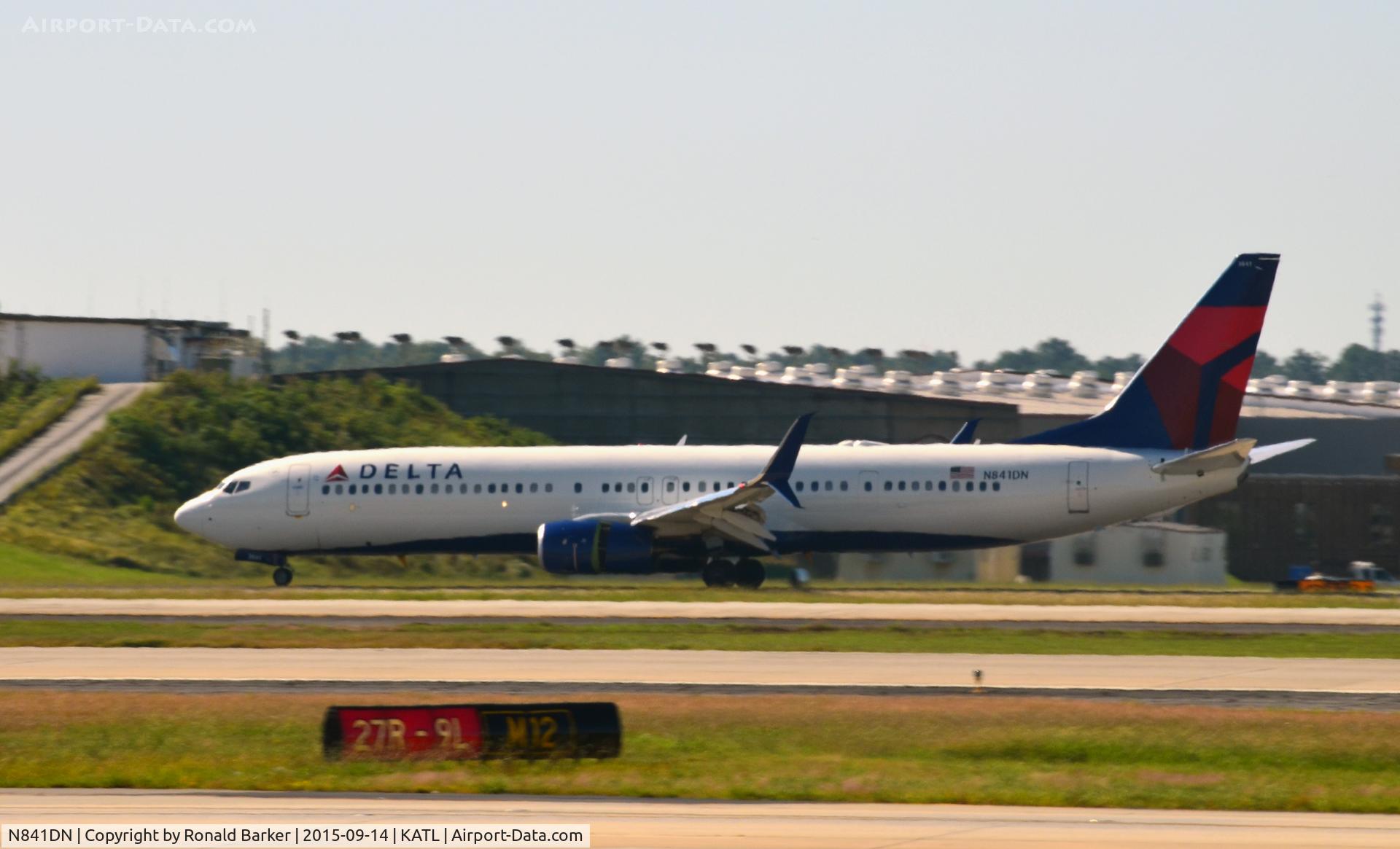N841DN, 2015 Boeing 737-932/ER C/N 31952, Landing Atlanta