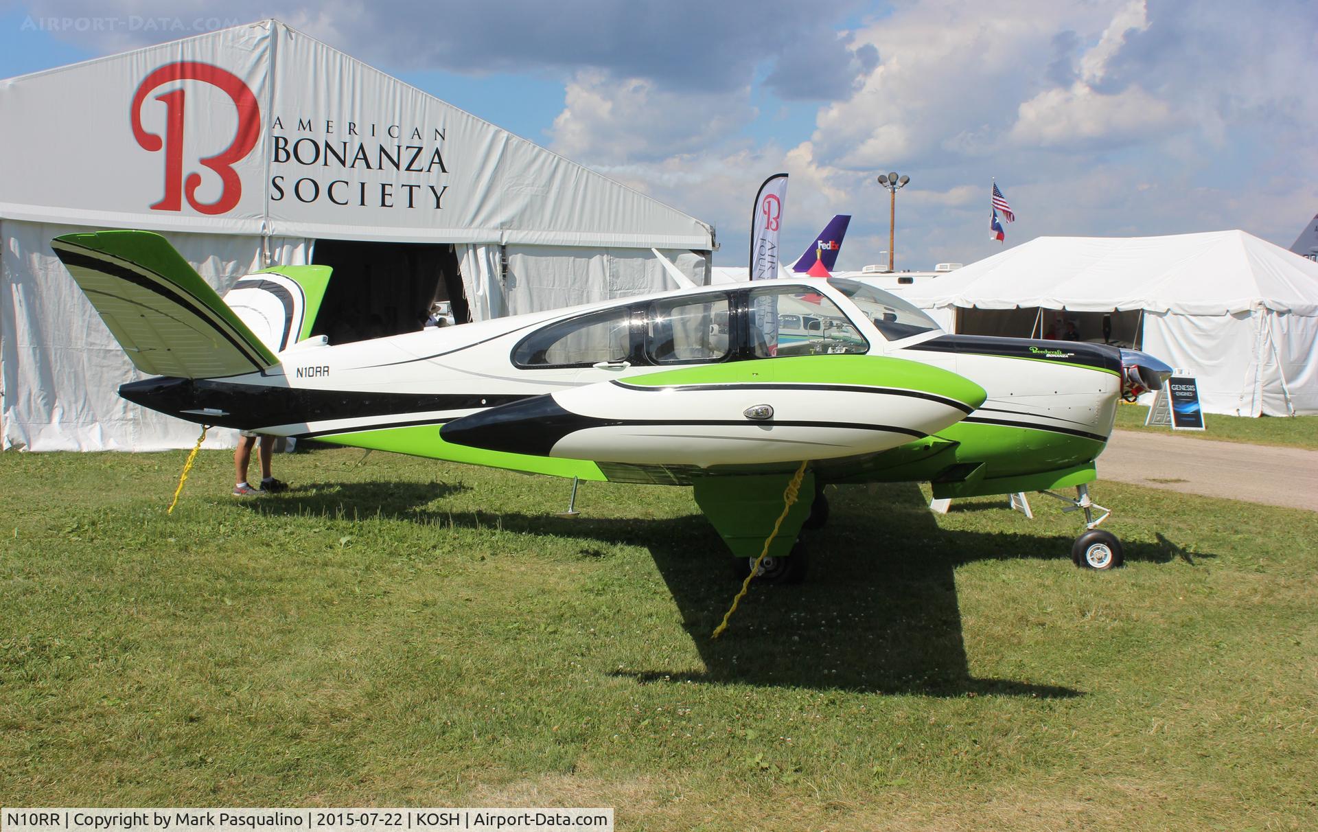 N10RR, 1954 Beech E35 C/N D-3706, Beech E35