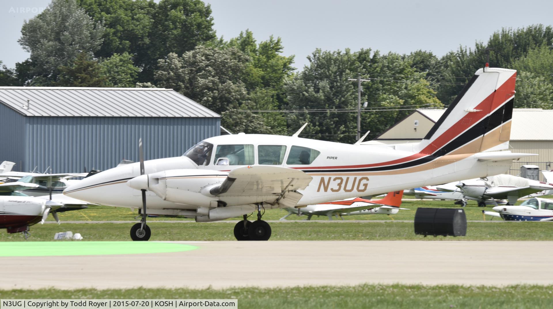 N3UG, 1977 Piper PA-23-250 C/N 27-7854050, Airventure 2015