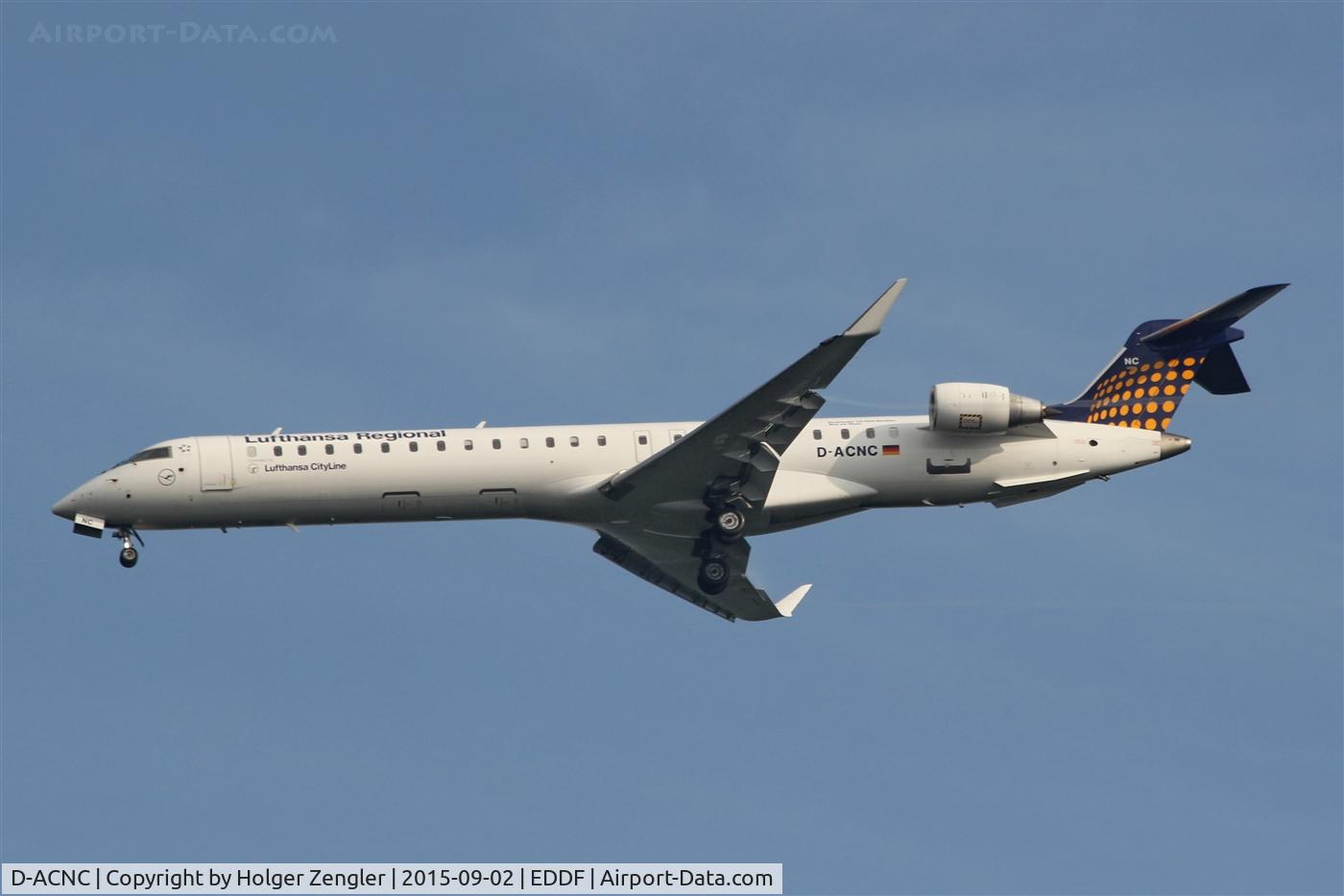 D-ACNC, 2009 Bombardier CRJ-900LR (CL-600-2D24) C/N 15236, Inbound traffic for rwy 25R....