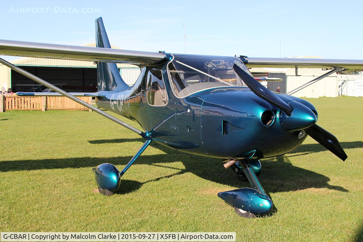 G-CBAR, 2003 Stoddard-Hamilton Glastar C/N PFA 295-13133, Stoddard-Hamilton Glastar, an airfield resident, Fishburn Airfield, September 27th 2015.