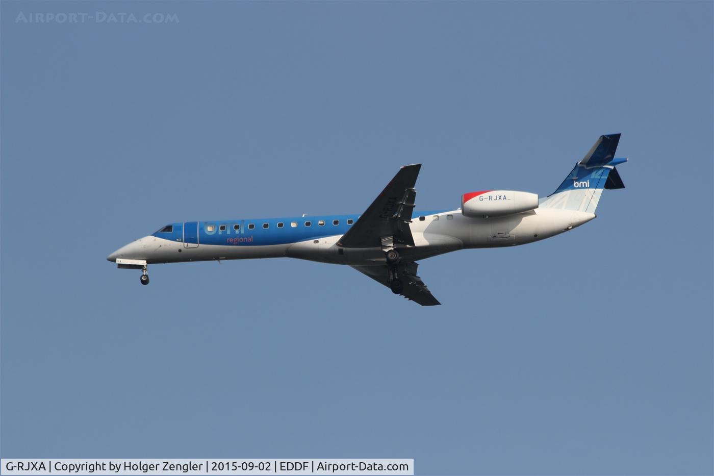 G-RJXA, 1999 Embraer EMB-145EP (ERJ-145EP) C/N 145136, Inbound traffic for rwy 25R....