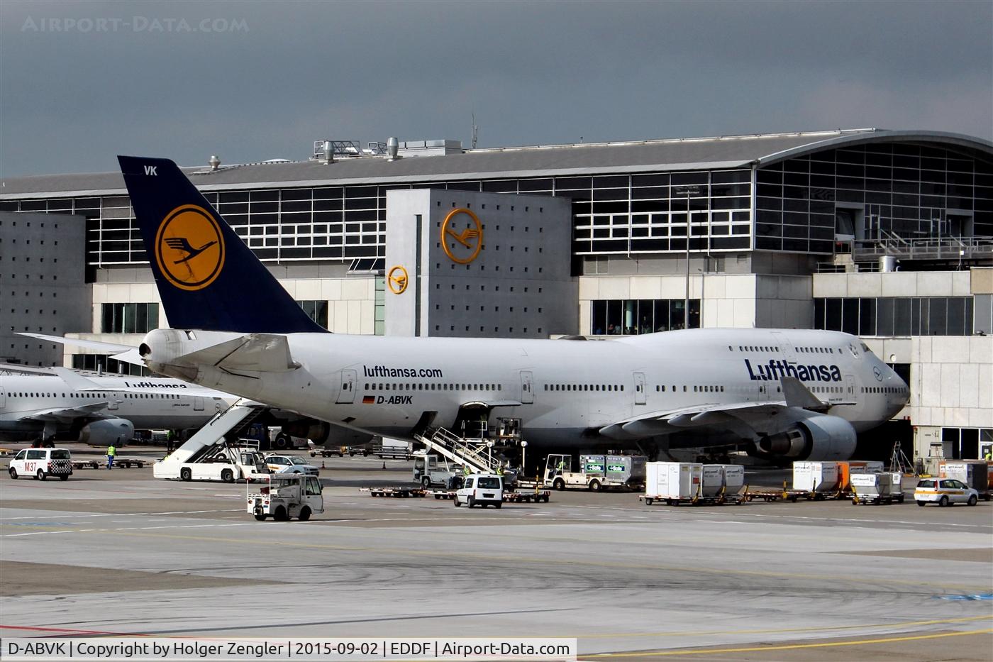 D-ABVK, 1991 Boeing 747-430 C/N 25046, Getting prepared for a new task...