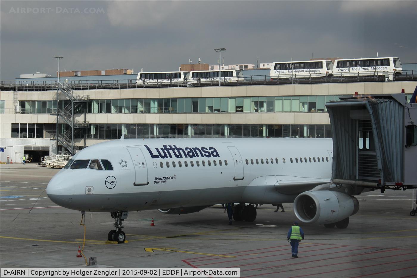 D-AIRN, 1995 Airbus A321-131 C/N 0560, Aircraft is ready for taxi.....