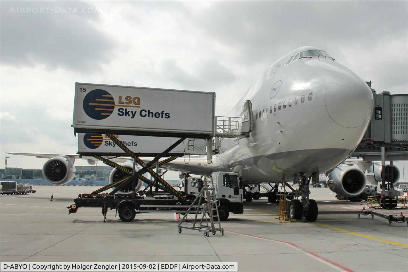 D-ABYO, 2014 Boeing 747-830 C/N 37841, Pretty new anonymous...
