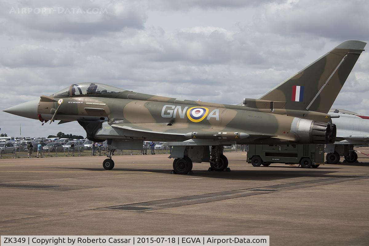 ZK349, Eurofighter EF-2000 Typhoon FGR.4 C/N BS110/399, RIAT15
