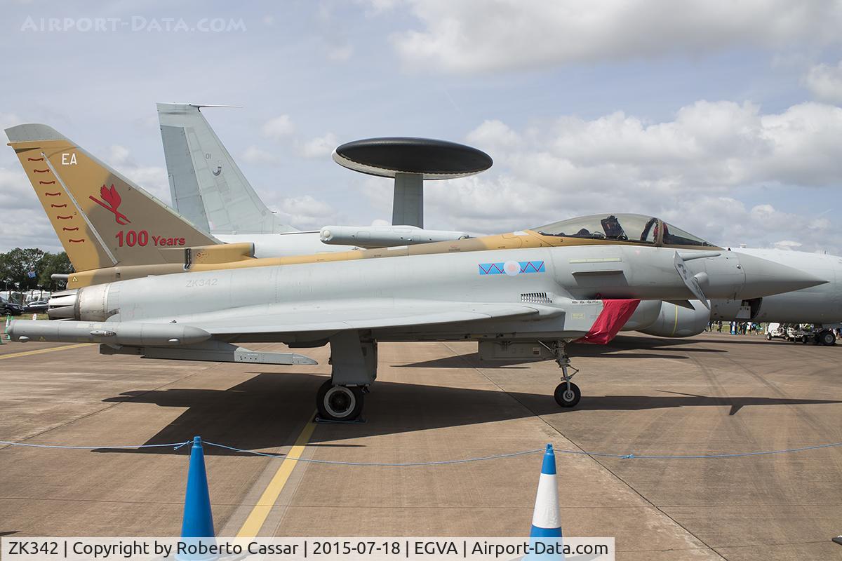 ZK342, 2012 Eurofighter EF-2000 Typhoon FGR4 C/N BS103/379, RIAT15