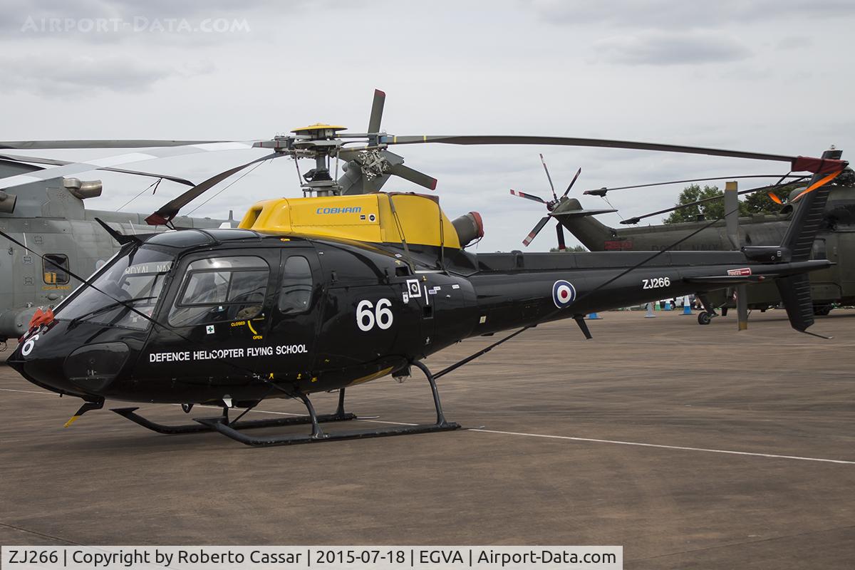 ZJ266, 1997 Eurocopter AS-350BB Squirrel HT1 Ecureuil C/N 2994, RIAT15