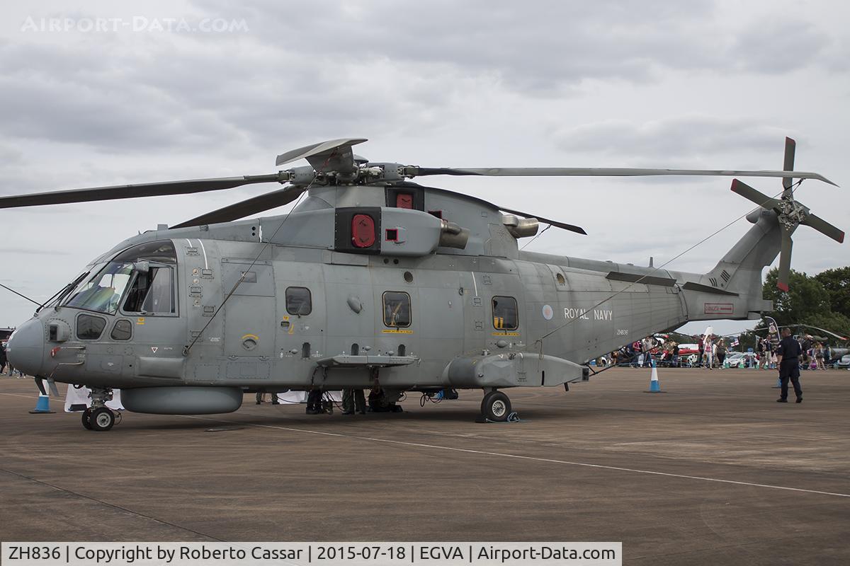 ZH836, 1999 AgustaWestland EH-101 Merlin HM1 (Mk111) C/N 50072/RN16, RIAT15