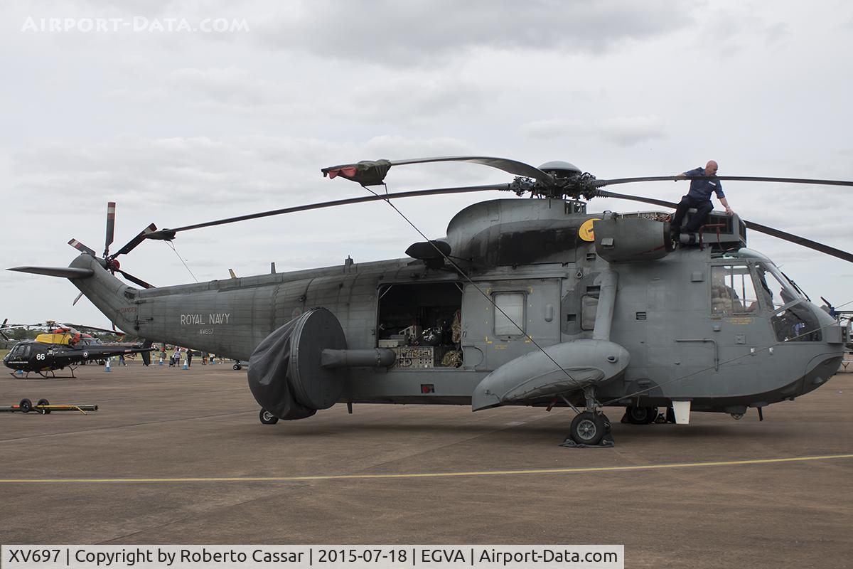 XV697, 1971 Westland Sea King ASaC.7 C/N WA668, RIAT15