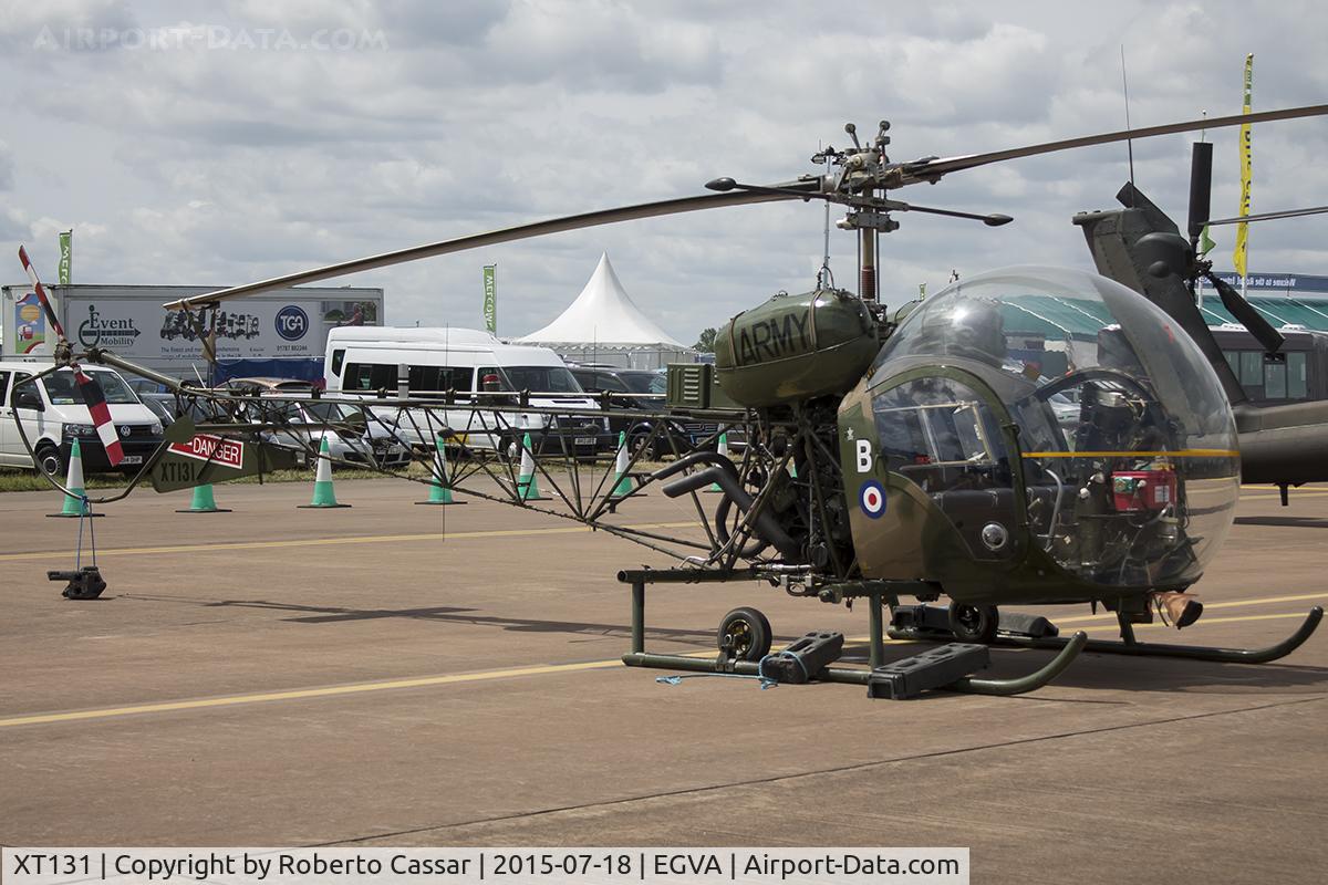 XT131, 1964 Westland Sioux AH.1 C/N 1540, RIAT15