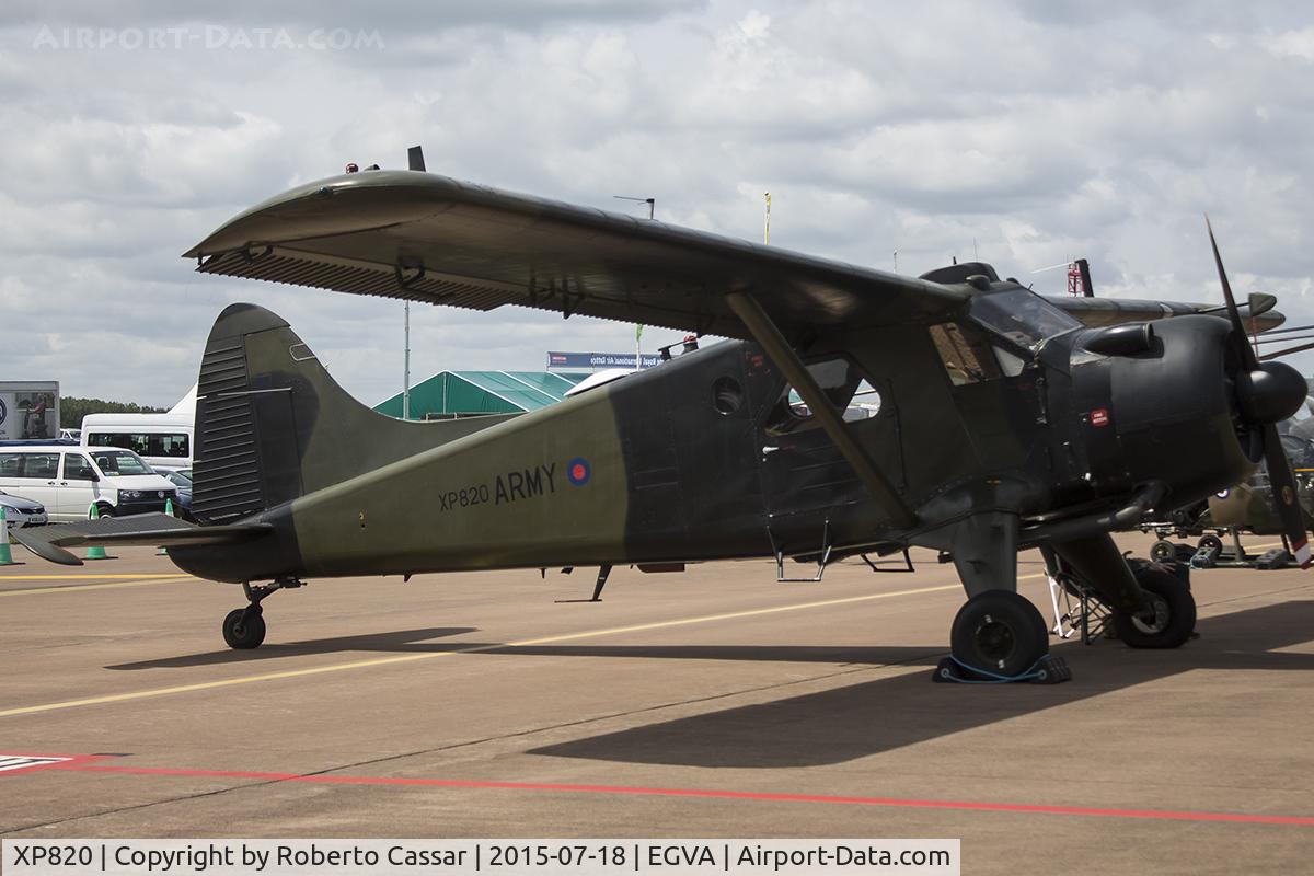XP820, 1961 De Havilland Canada DHC-2 Beaver AL.1 C/N 1483, RIAT15