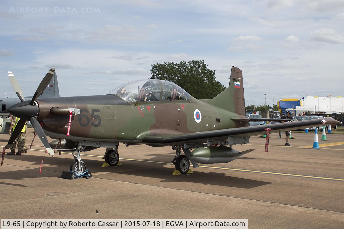 L9-65, Pilatus PC-9M Hudournik C/N 638, RIAT15