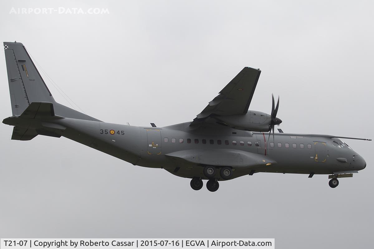 T21-07, 2003 CASA C-295M C/N EA03-07-009, RIAT15