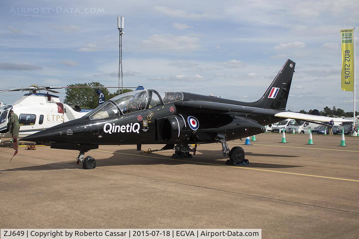 ZJ649, Dassault-Dornier Alpha Jet A C/N 0173, RIAT15