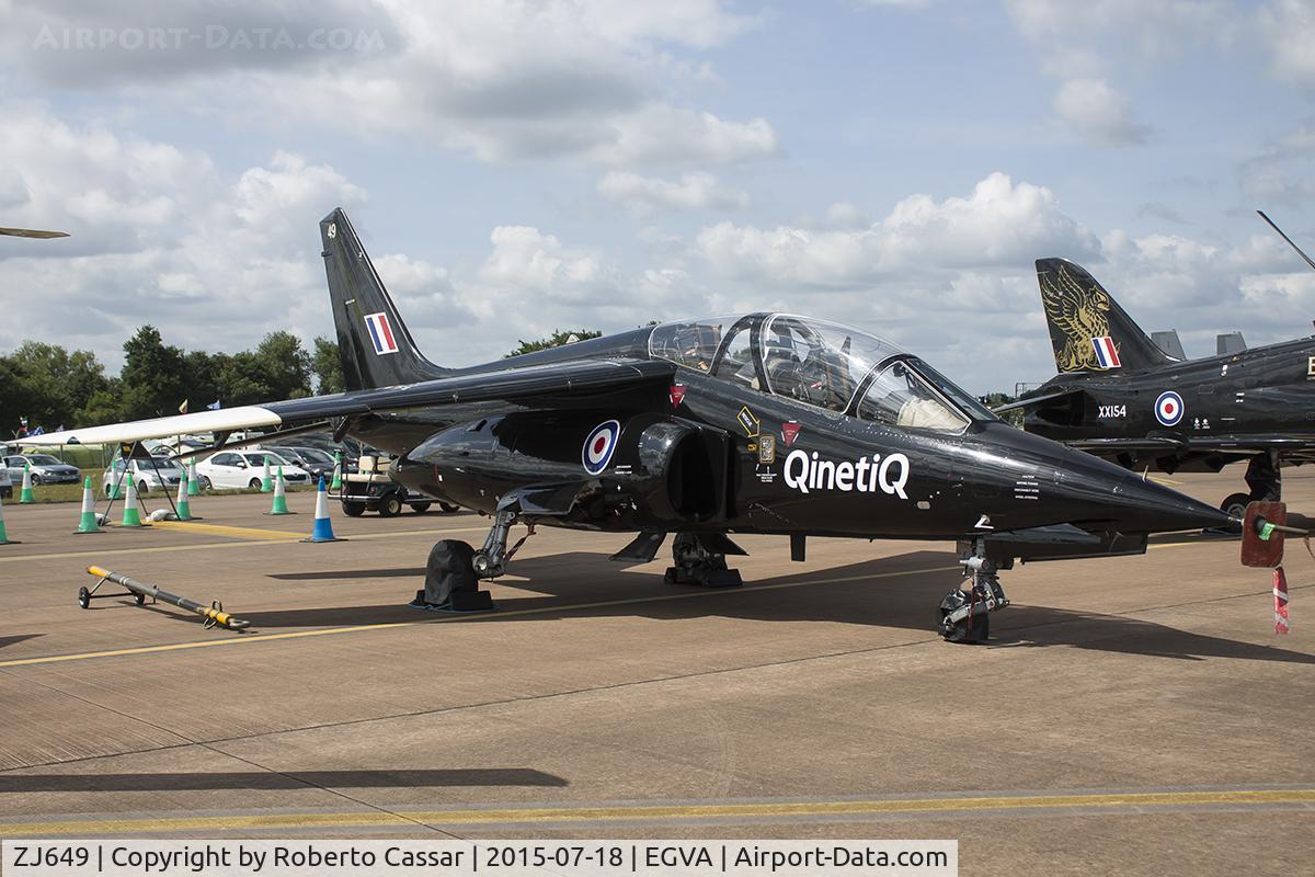 ZJ649, Dassault-Dornier Alpha Jet A C/N 0173, RIAT15