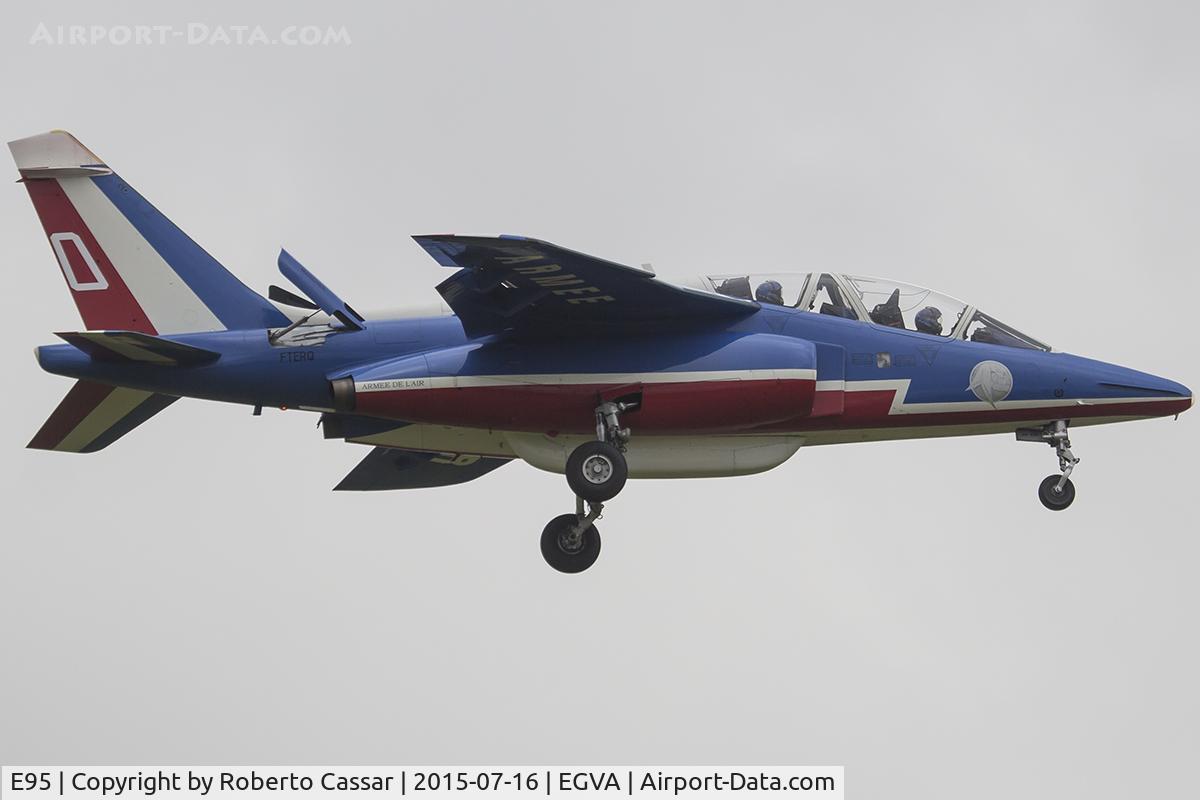 E95, Dassault-Dornier Alpha Jet E C/N E95, RIAT15