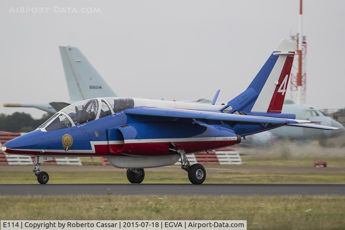 E114, Dassault-Dornier Alpha Jet E C/N E114, RIAT15