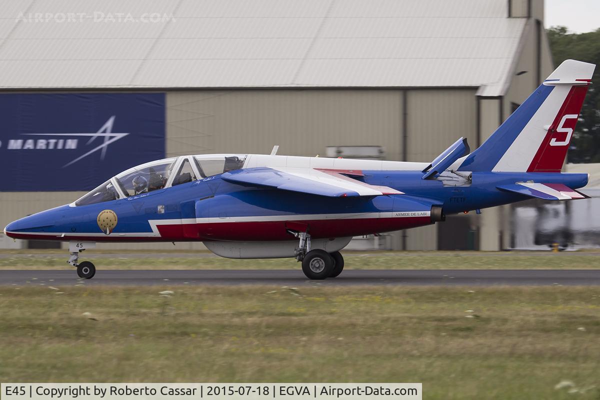E45, Dassault-Dornier Alpha Jet E C/N E45, RIAT15