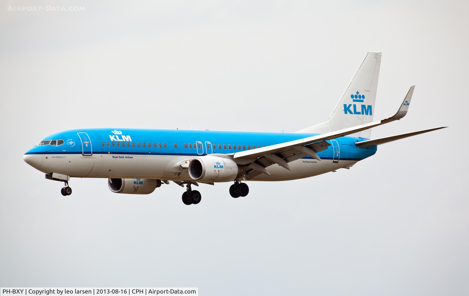 PH-BXY, 2008 Boeing 737-8K2 C/N 30372, Copenhagen 16.8.13