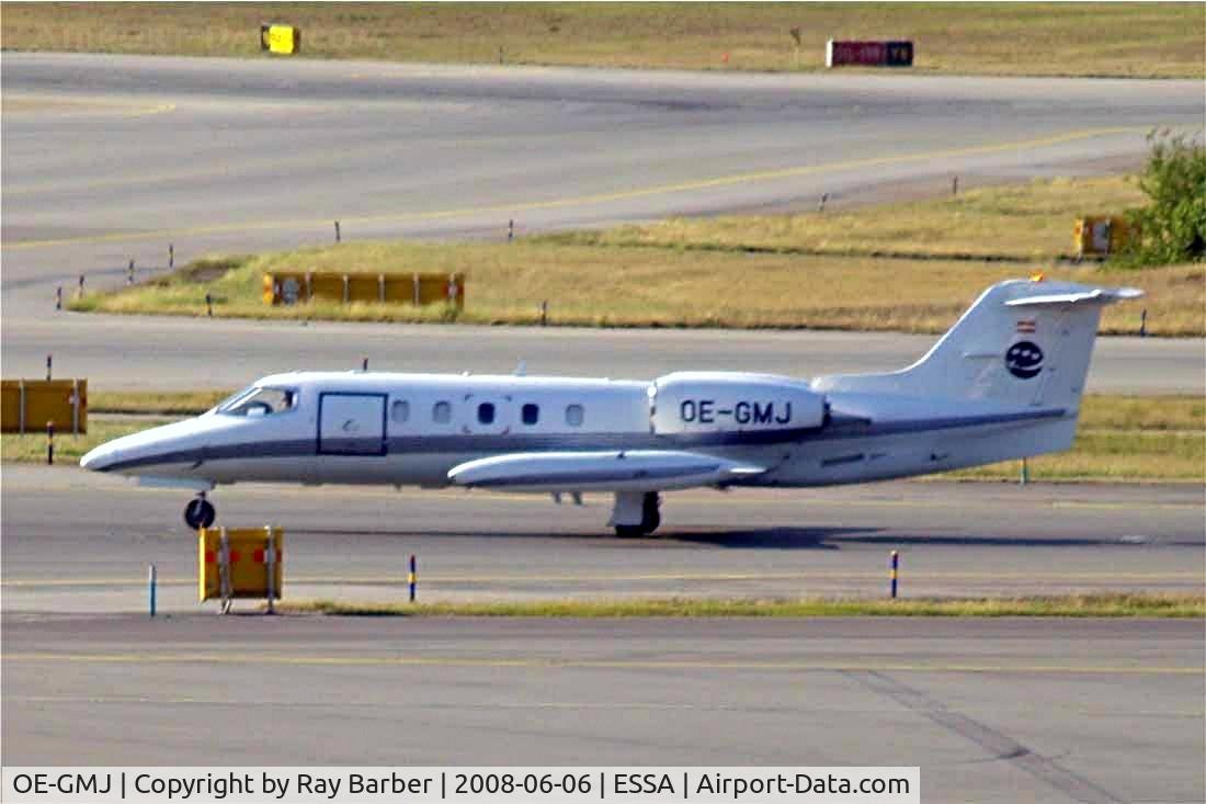 OE-GMJ, 1983 Gates Learjet 35A C/N 35A-504, Learjet 35A [35A-504] Stockholm-Arlanda~SE 06/06/2008