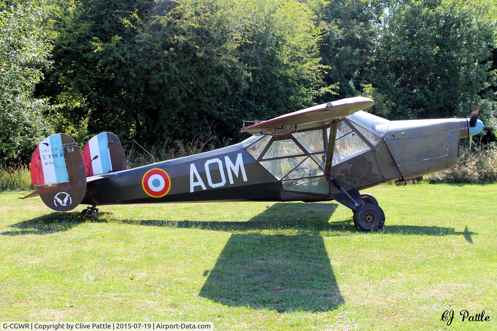 G-CGWR, 1955 Nord NC-856A Norvigie C/N 54, At Spanhoe Lodge
