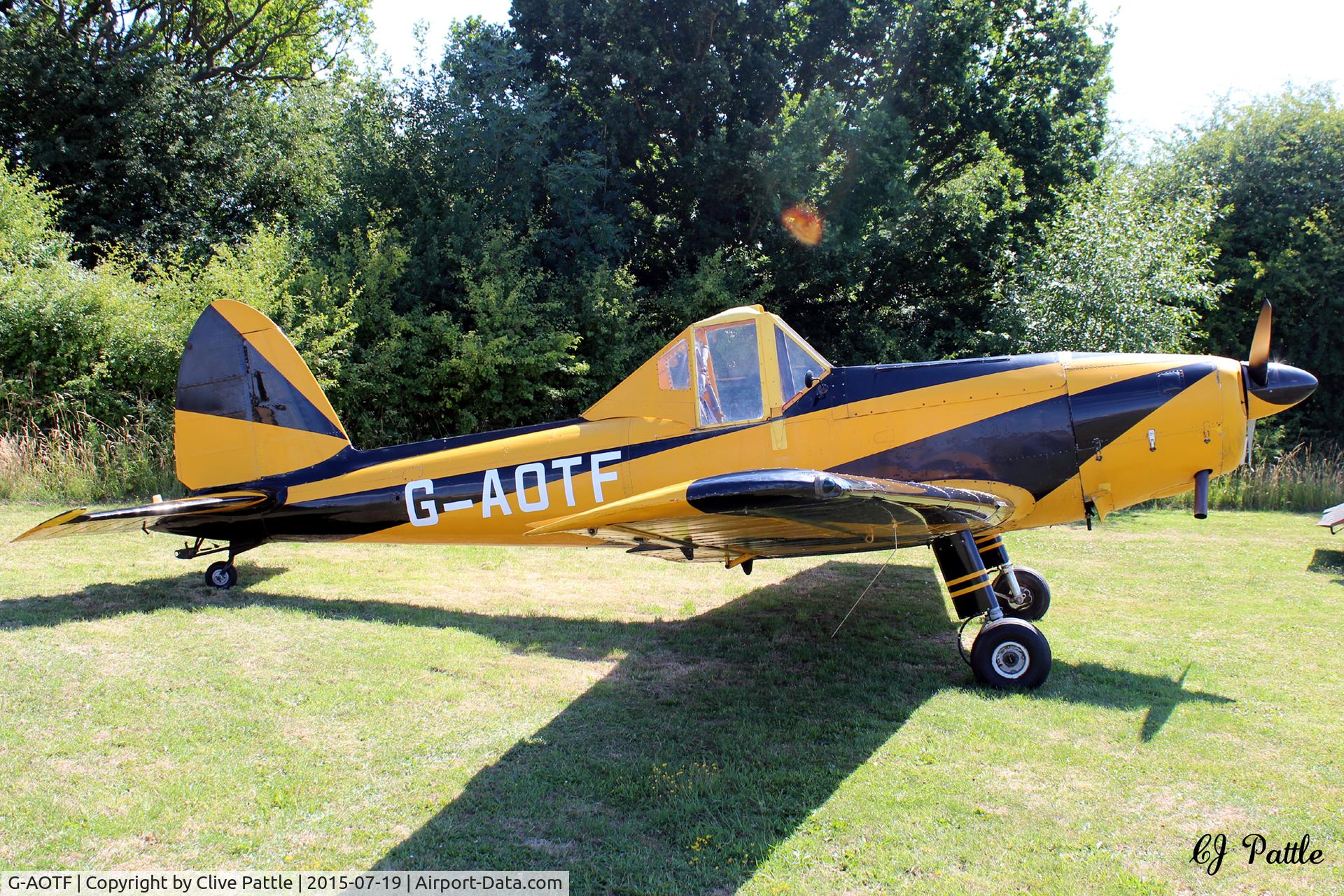 G-AOTF, 1950 De Havilland DHC-1 Chipmunk 23 (Lycoming) C/N C1/0015, At Spanhoe Lodge