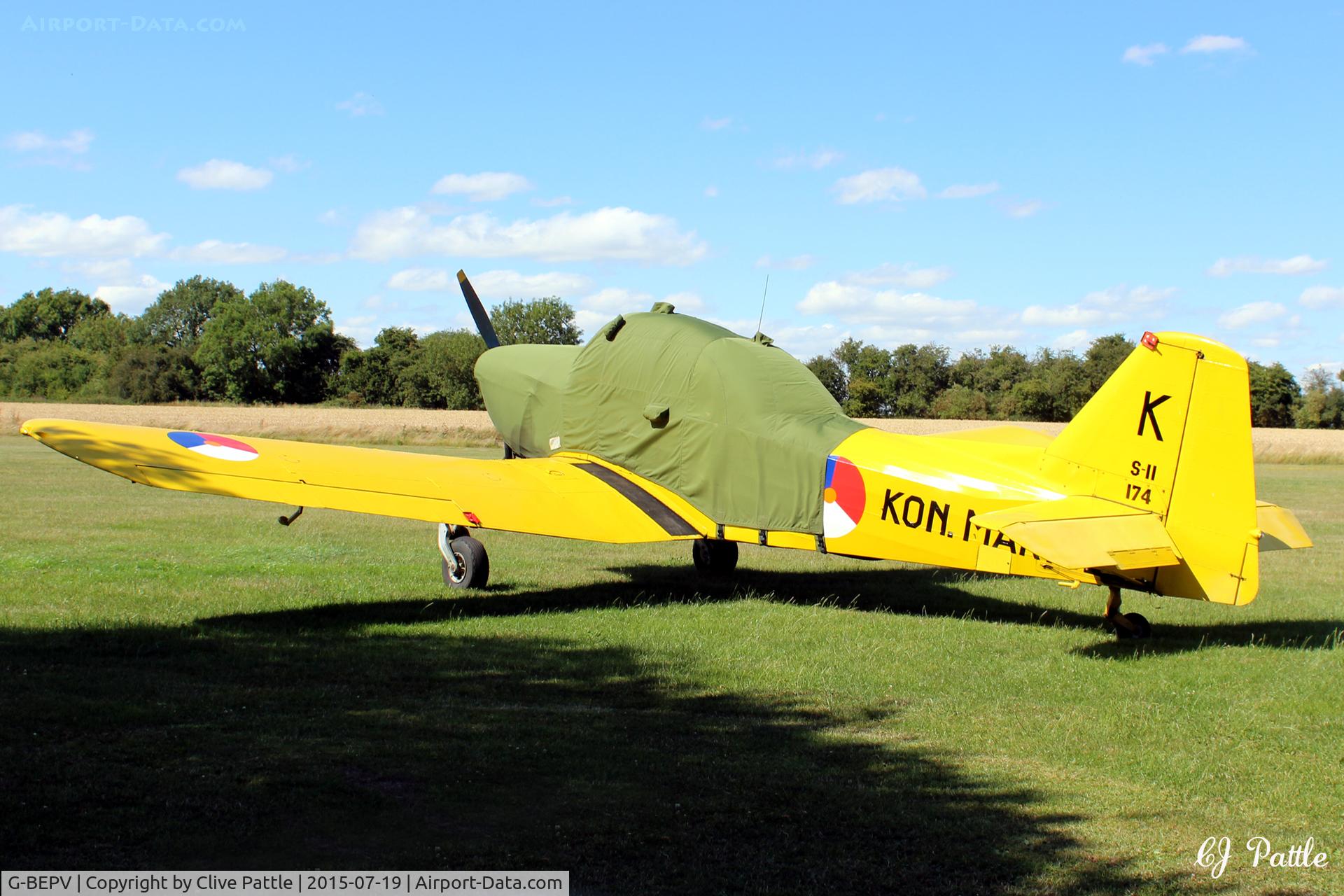 G-BEPV, 1950 Fokker S.11-1 Instructor C/N 6274, Pictured at Spanhoe Lodge