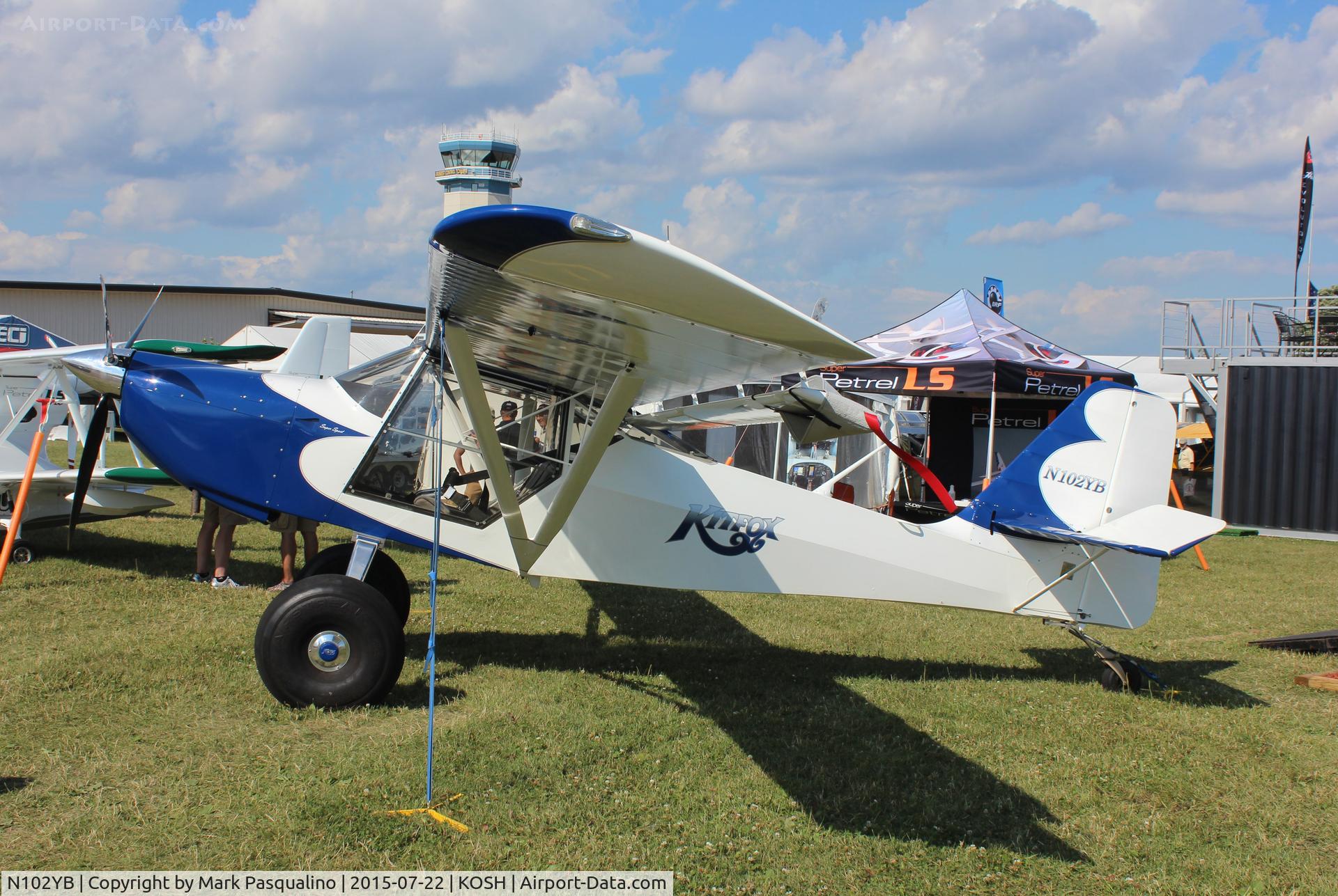 N102YB, 2003 Skystar Kitfox Series 7 C/N S60101051, Kitfox Series 7