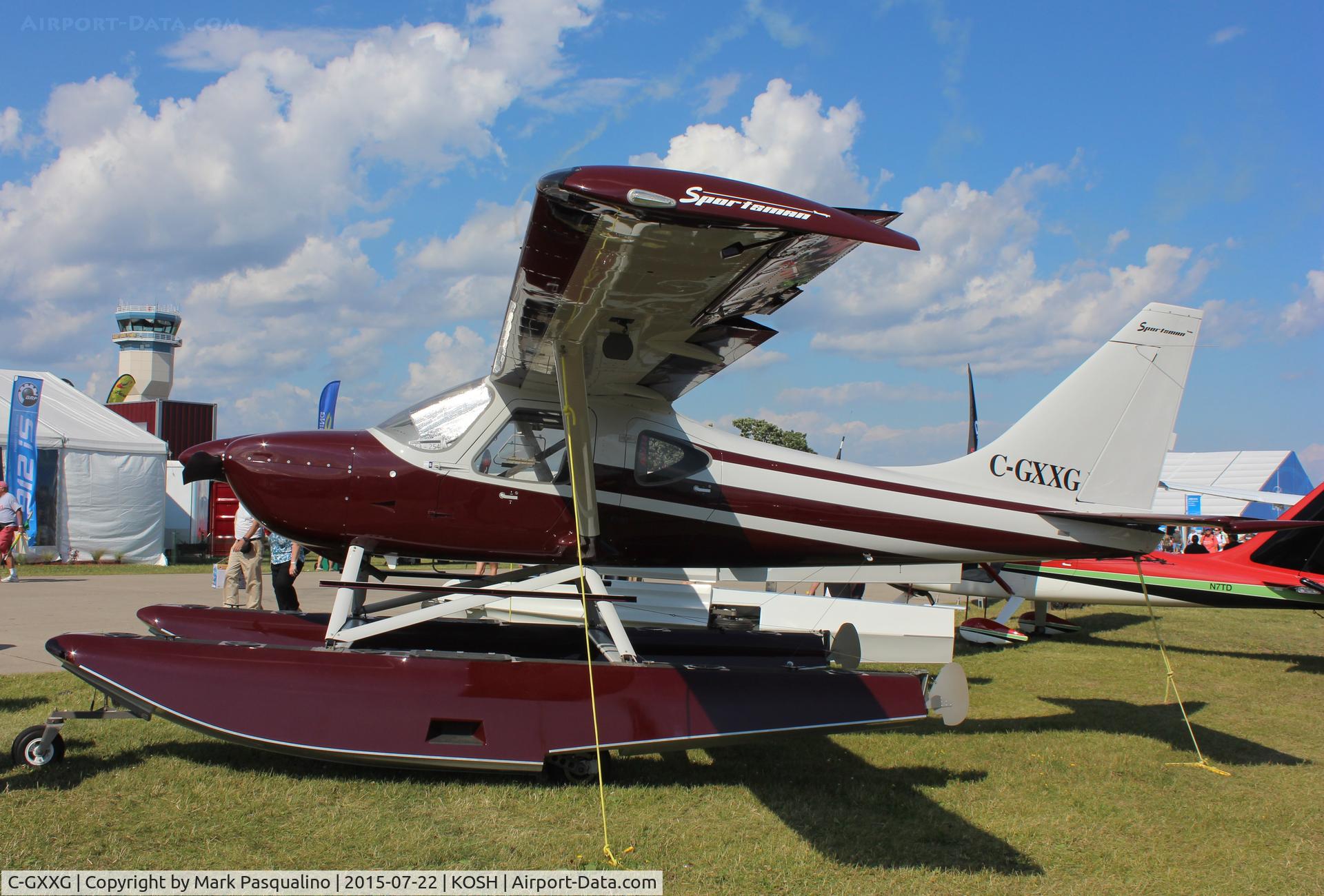 C-GXXG, 2012 Glasair GS-2 Sportsman C/N 7370, Glasair GS-2 Sportsman