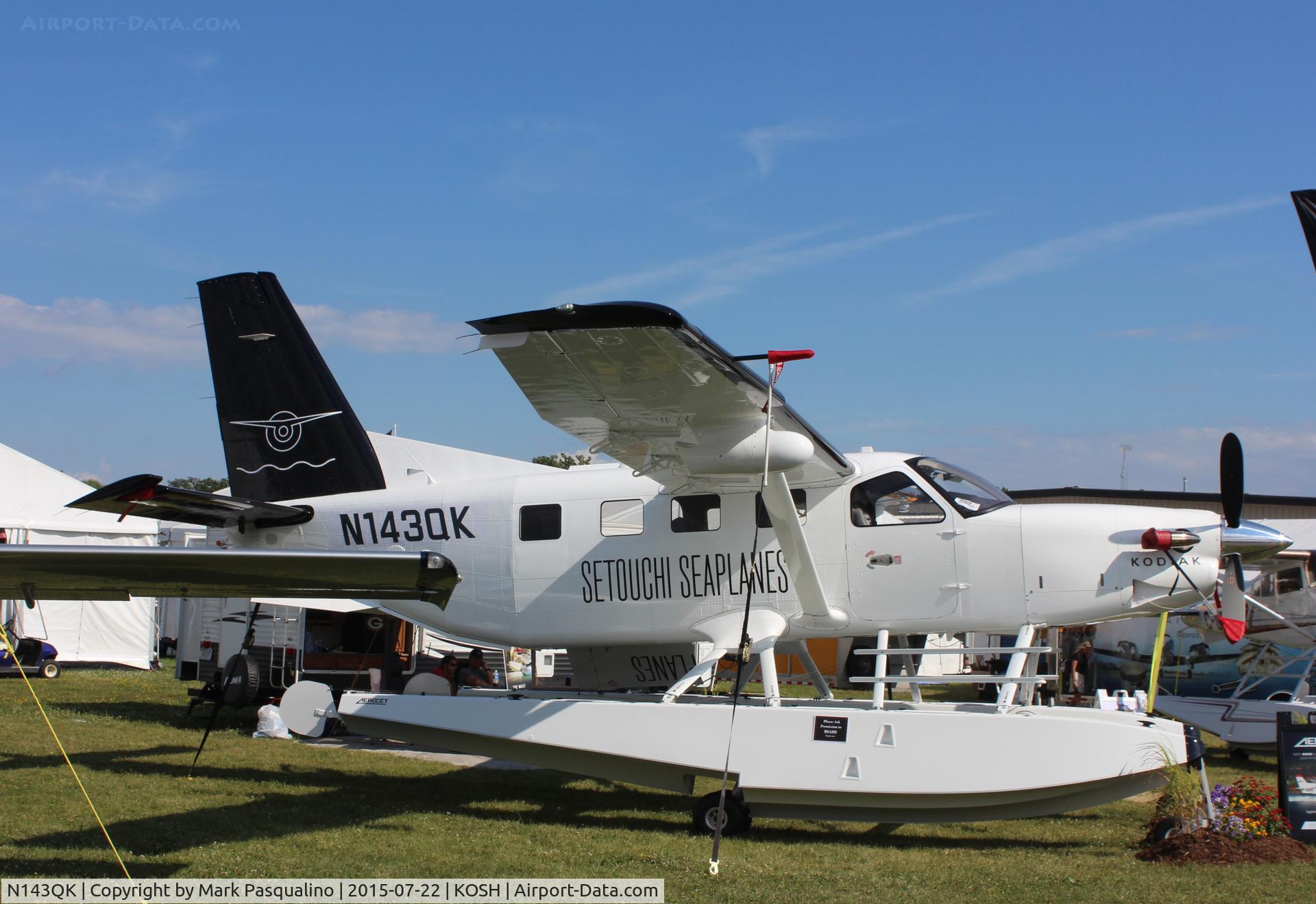 N143QK, 2015 Quest Kodiak 100 C/N 100-0143, Kodiak 100