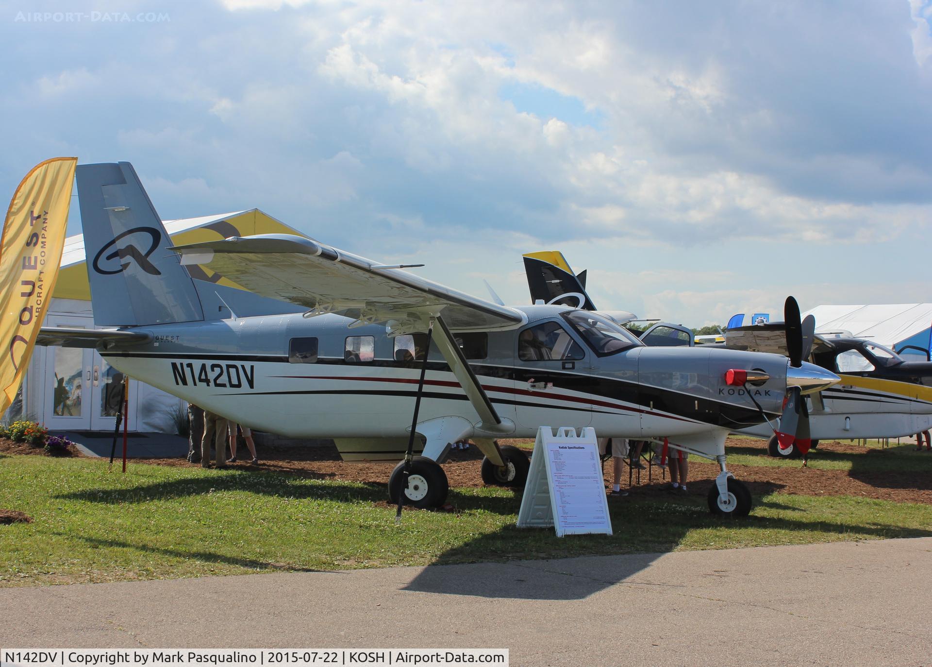 N142DV, 2015 Quest Kodiak 100 C/N 100-0142, Kodiak 100