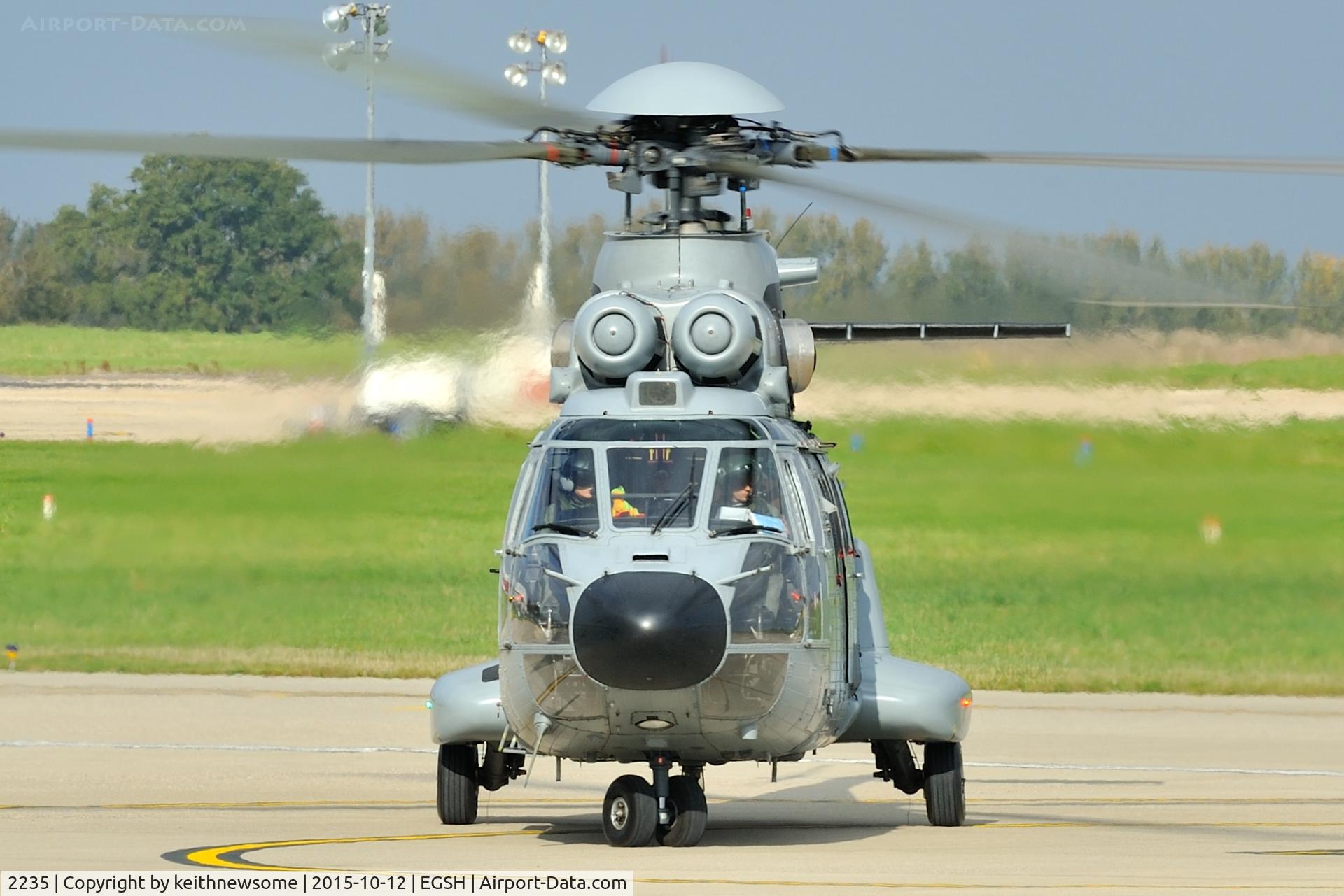 2235, Aérospatiale AS-332L-1 Super Puma Super Puma C/N 2235, Nice visitor.