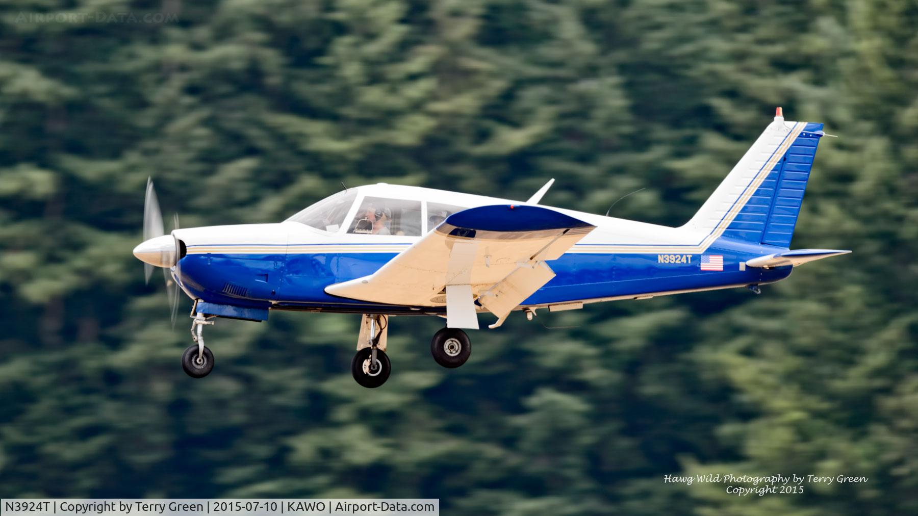 N3924T, 1967 Piper PA-28R-180 Cherokee Arrow C/N 28R-30262, 2015 Arlington Fly In