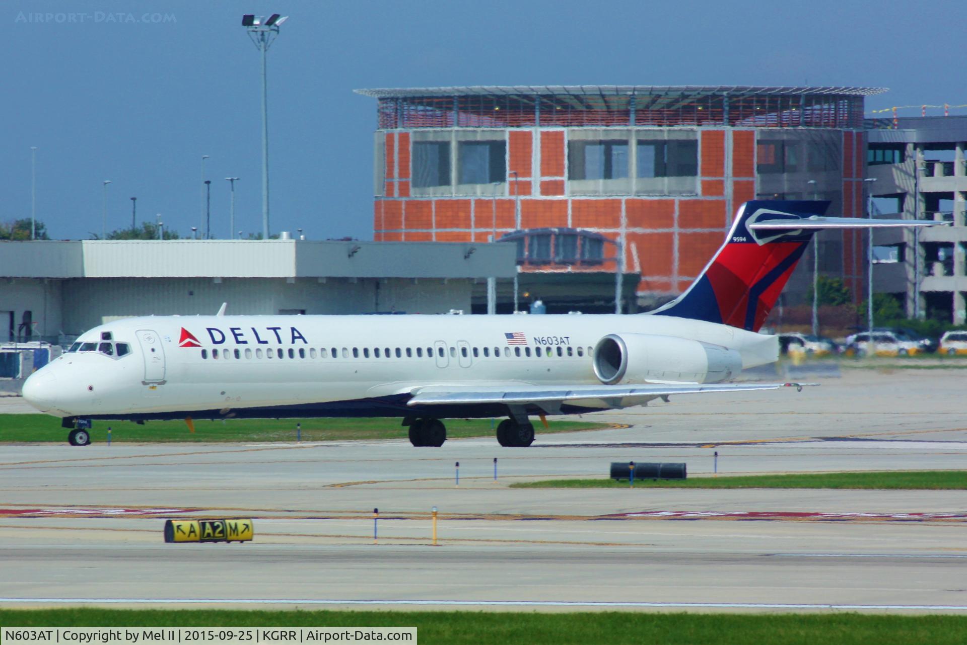 N603AT, 2001 Boeing 717-22A C/N 55127, DAL751 - KGRR-KATL - Taxi For Departure RWY 8R